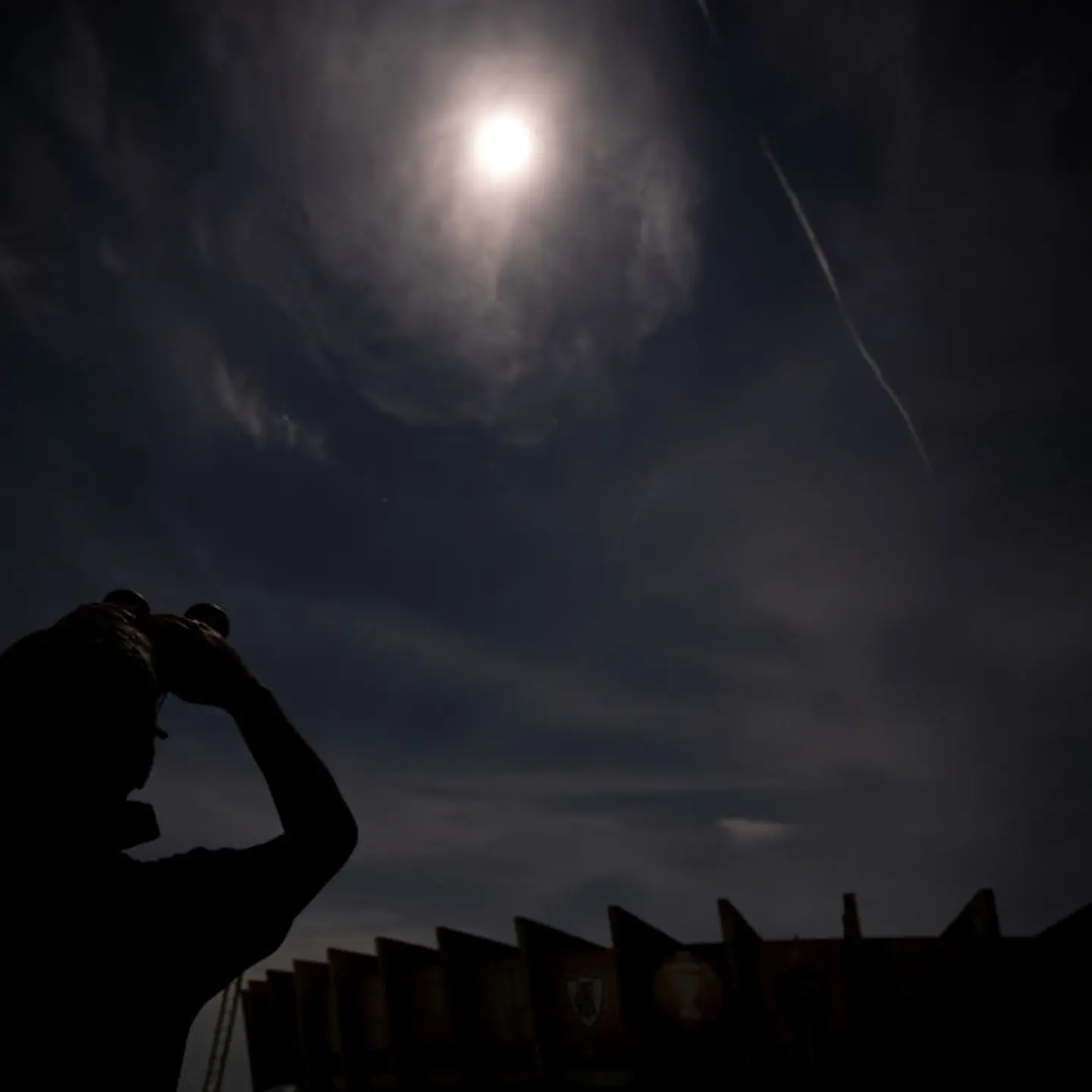 The April 12 full moon is also known as a pink moon in celebration of Spring.