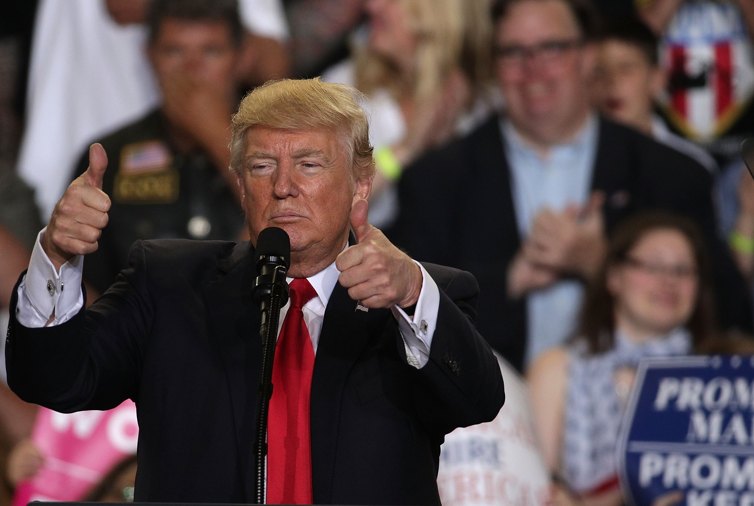 President Trump Marks 100 Days In Office With Rally In Pennsylvania