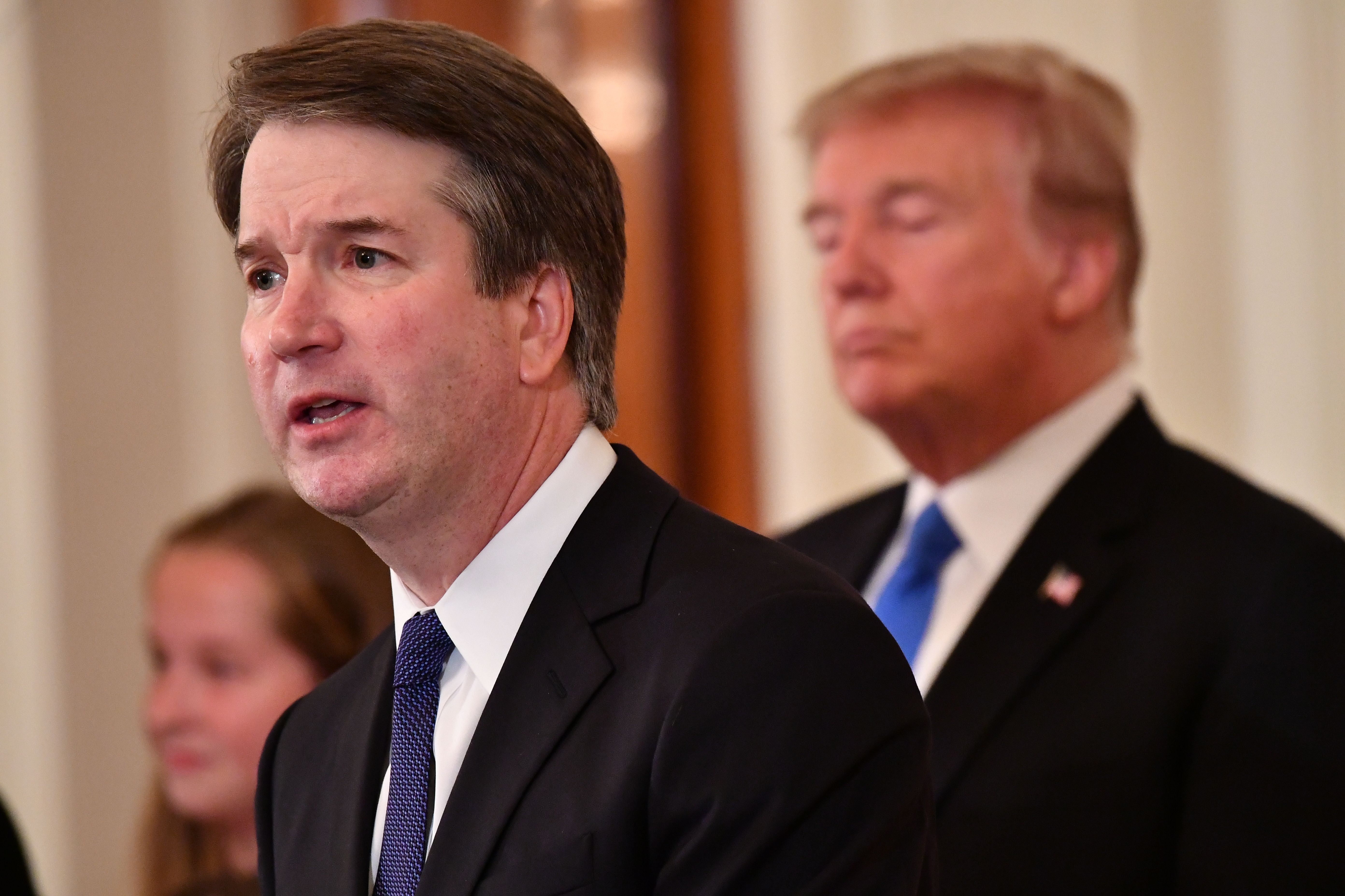 Supreme Court nominee Brett Kavanaugh at nomination annoucement