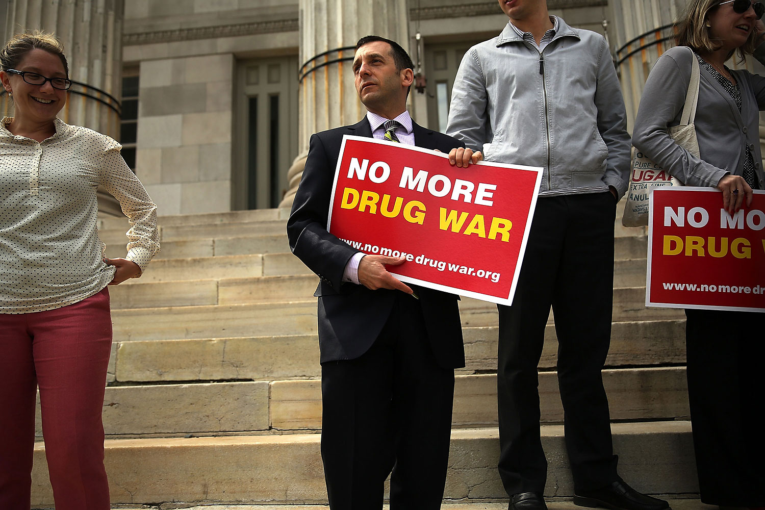 Rally Held In Support Of Brooklyn DA's Plan To Stop Prosecuting Minor Marijuana Offenses