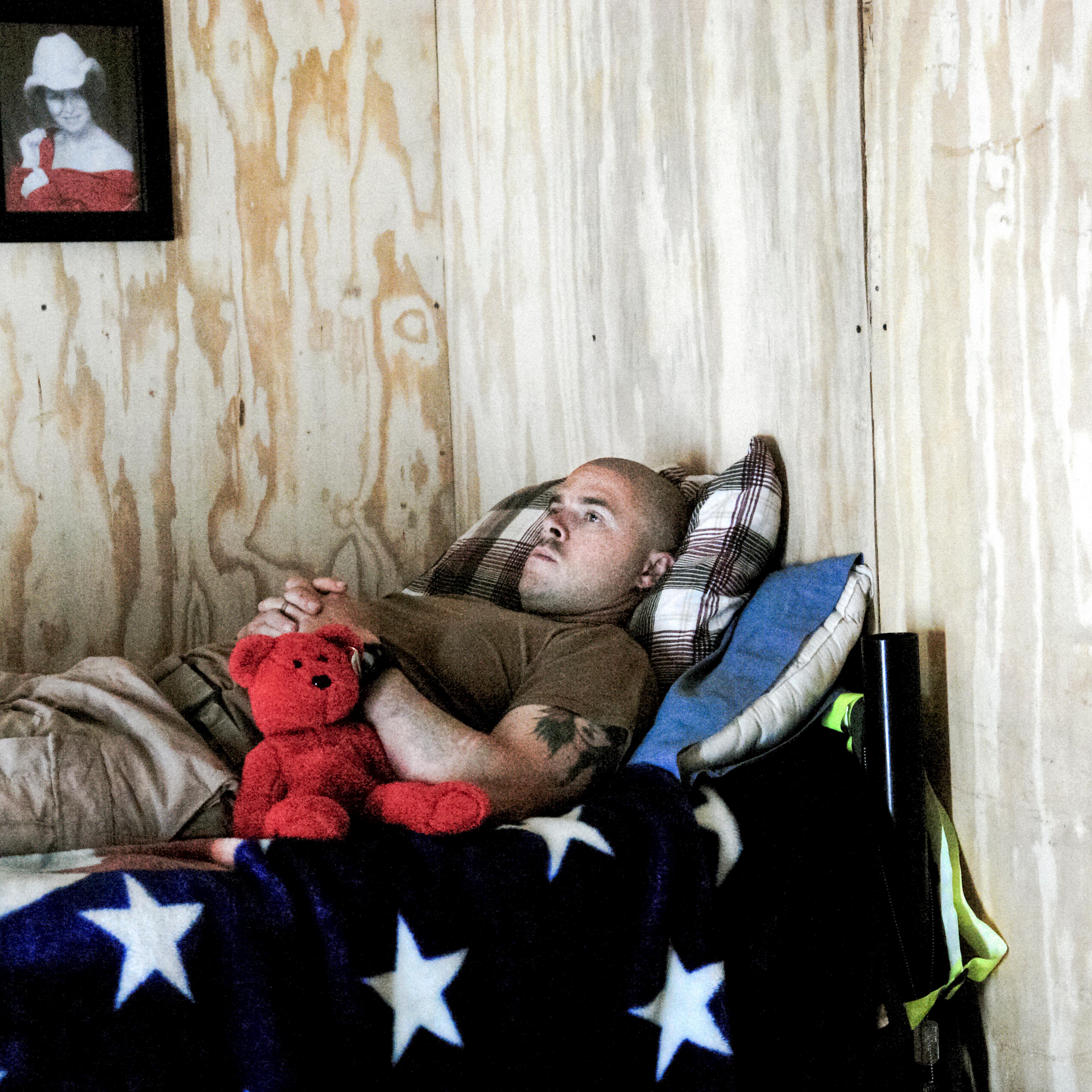 Scenes from medevacs, helicopters that pick up wounded soldiers in Iraq