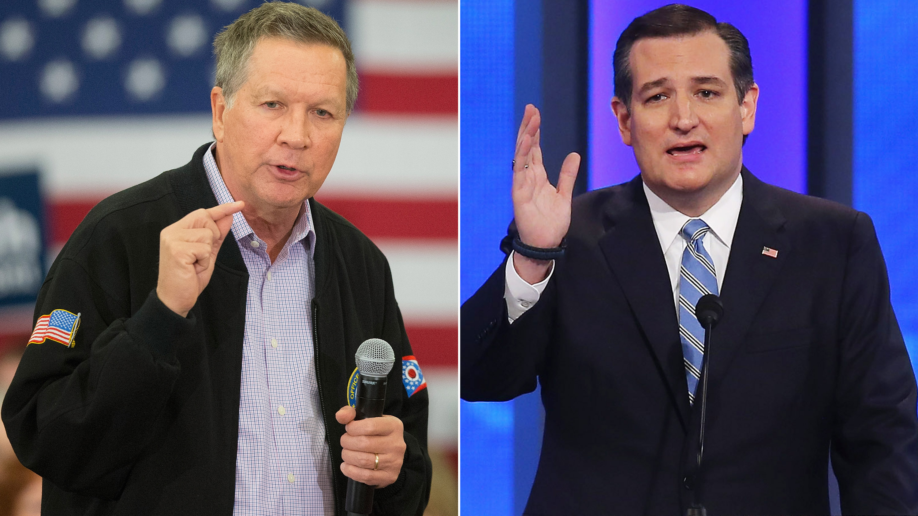 Kasich and Cruz