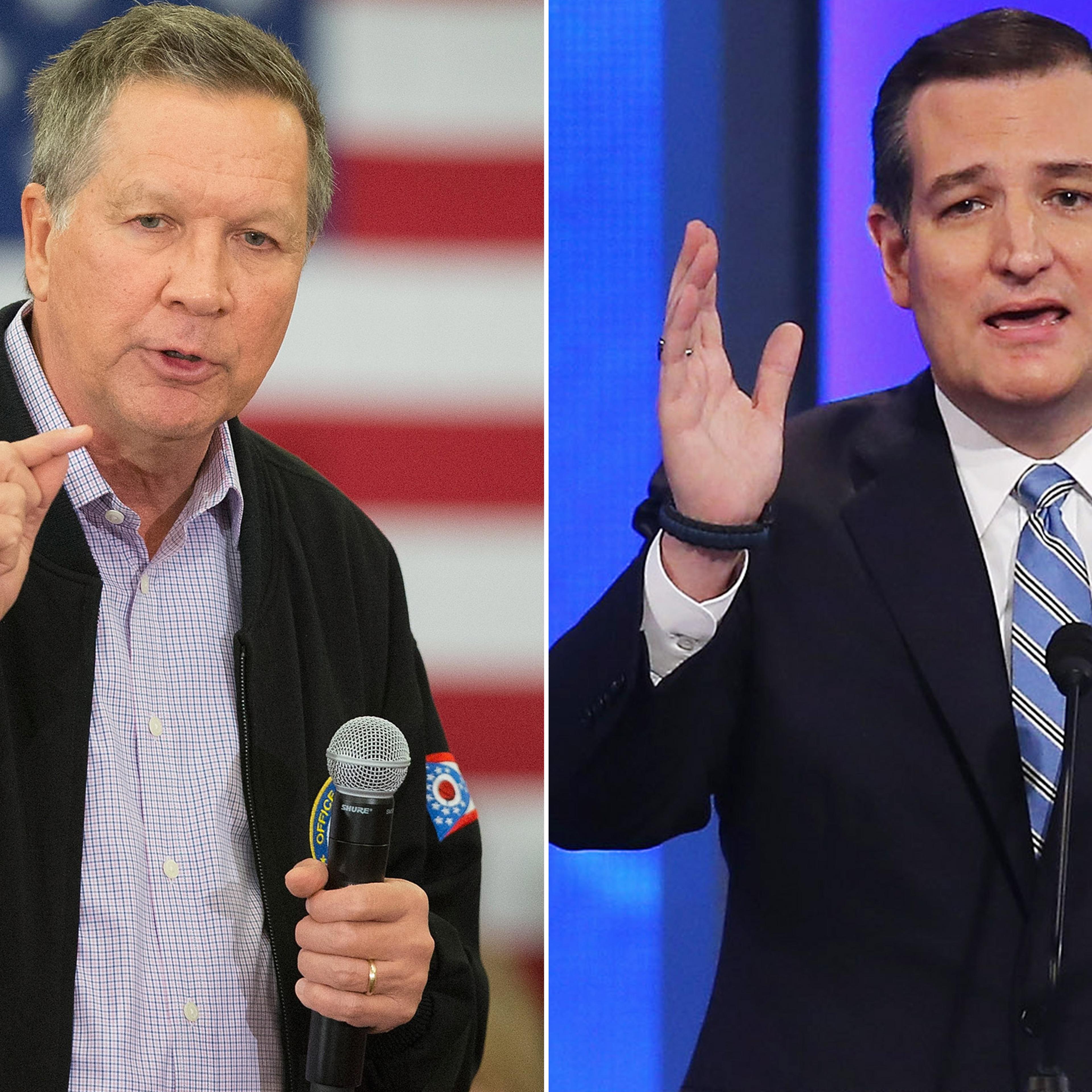Kasich and Cruz