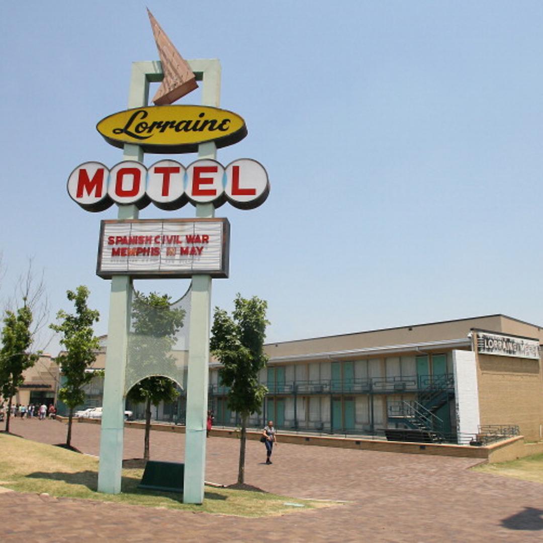 The Lorraine Motel, now part of the National Civil Rights Museum, in Memphis, Tenn.