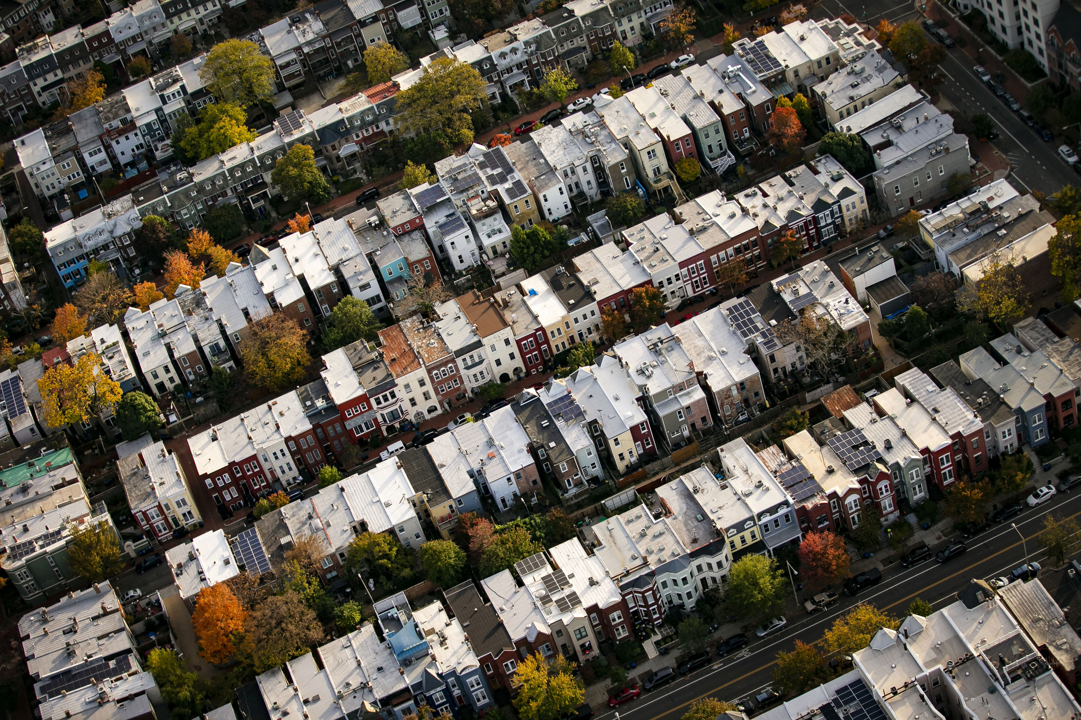 Multi Coloured Buildings