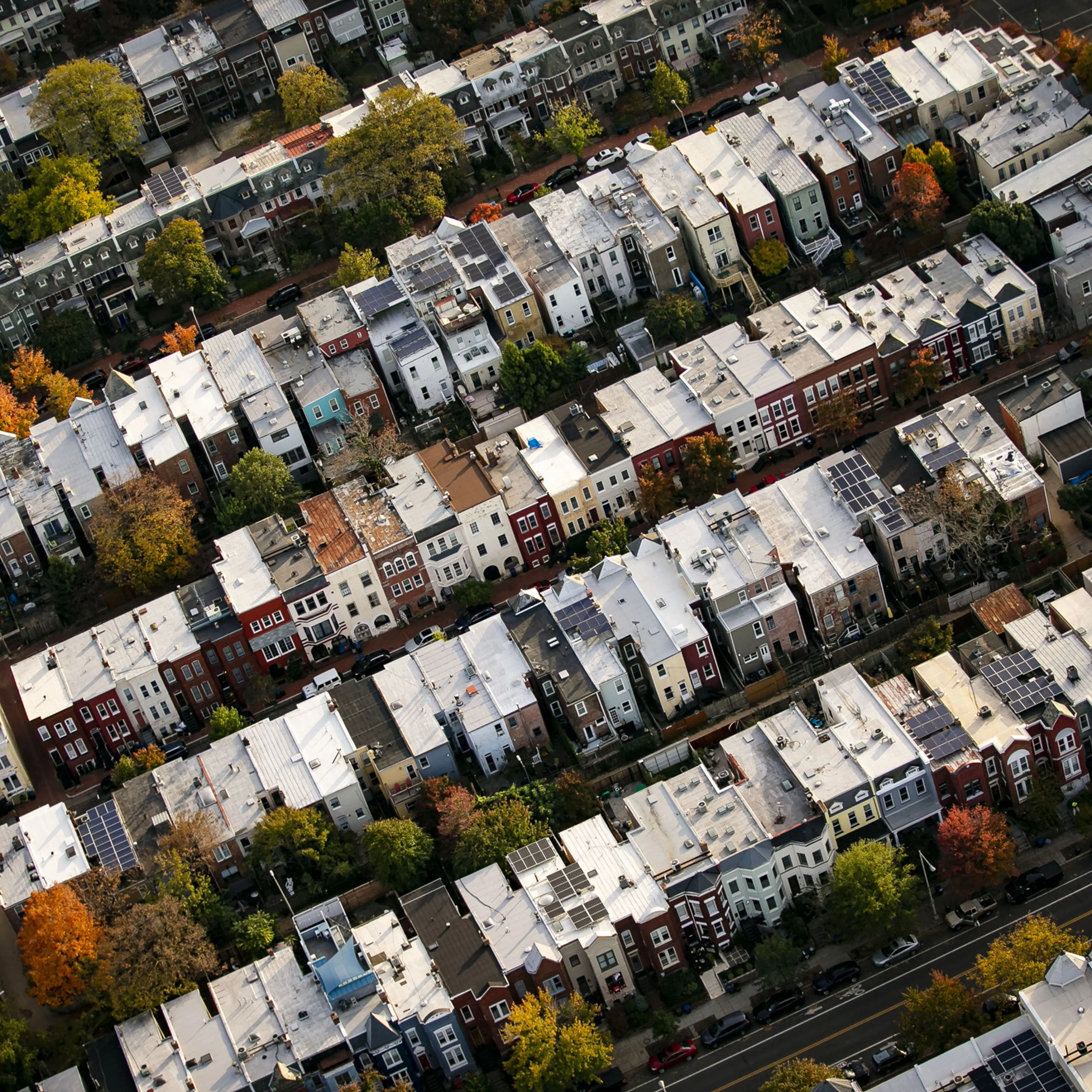 Multi Coloured Buildings