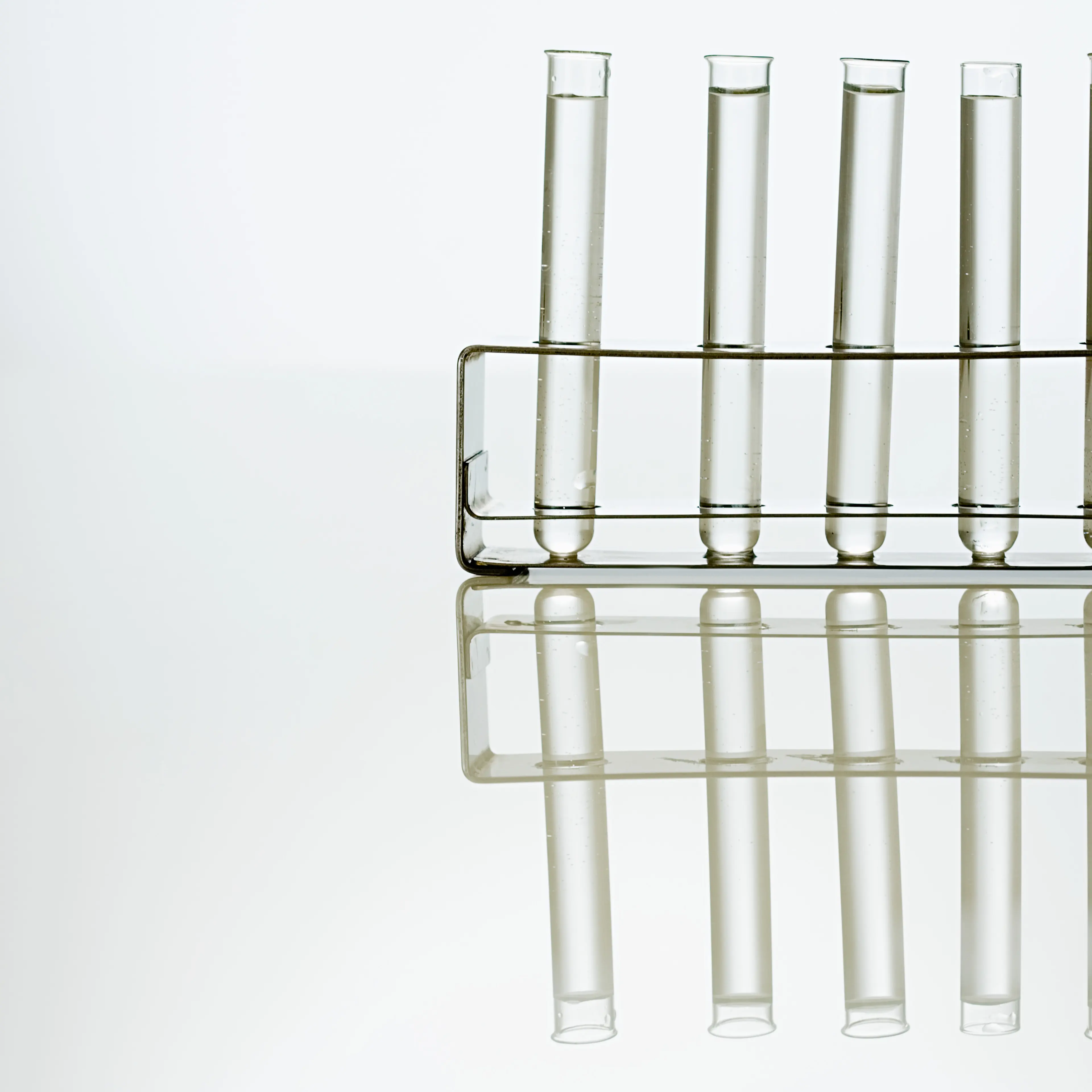 Test tubes in a holder TIME health stock