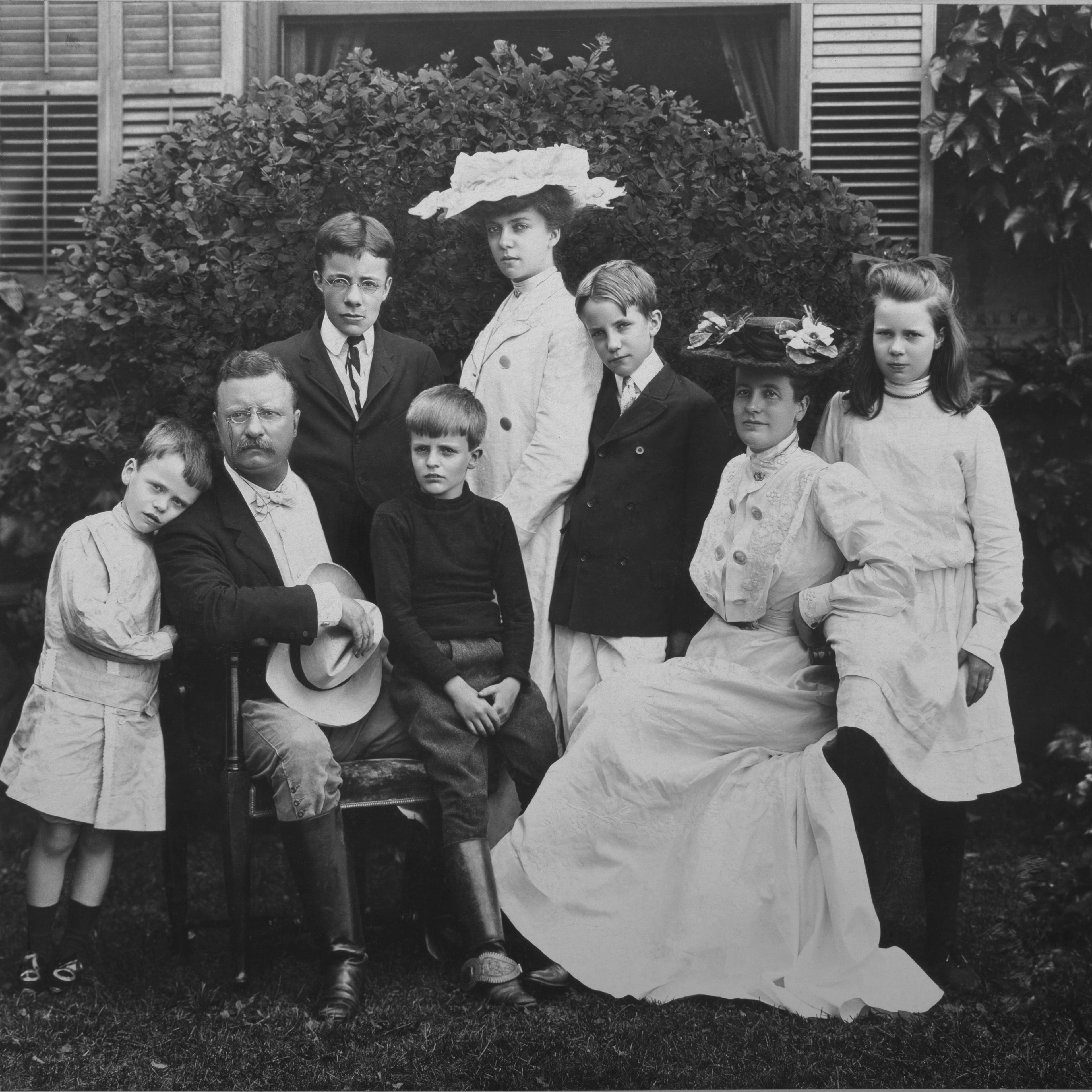 President Theodore Roosevelt with his family, 1903Photo credit: Theodore Roosevelt Birthplace NHS