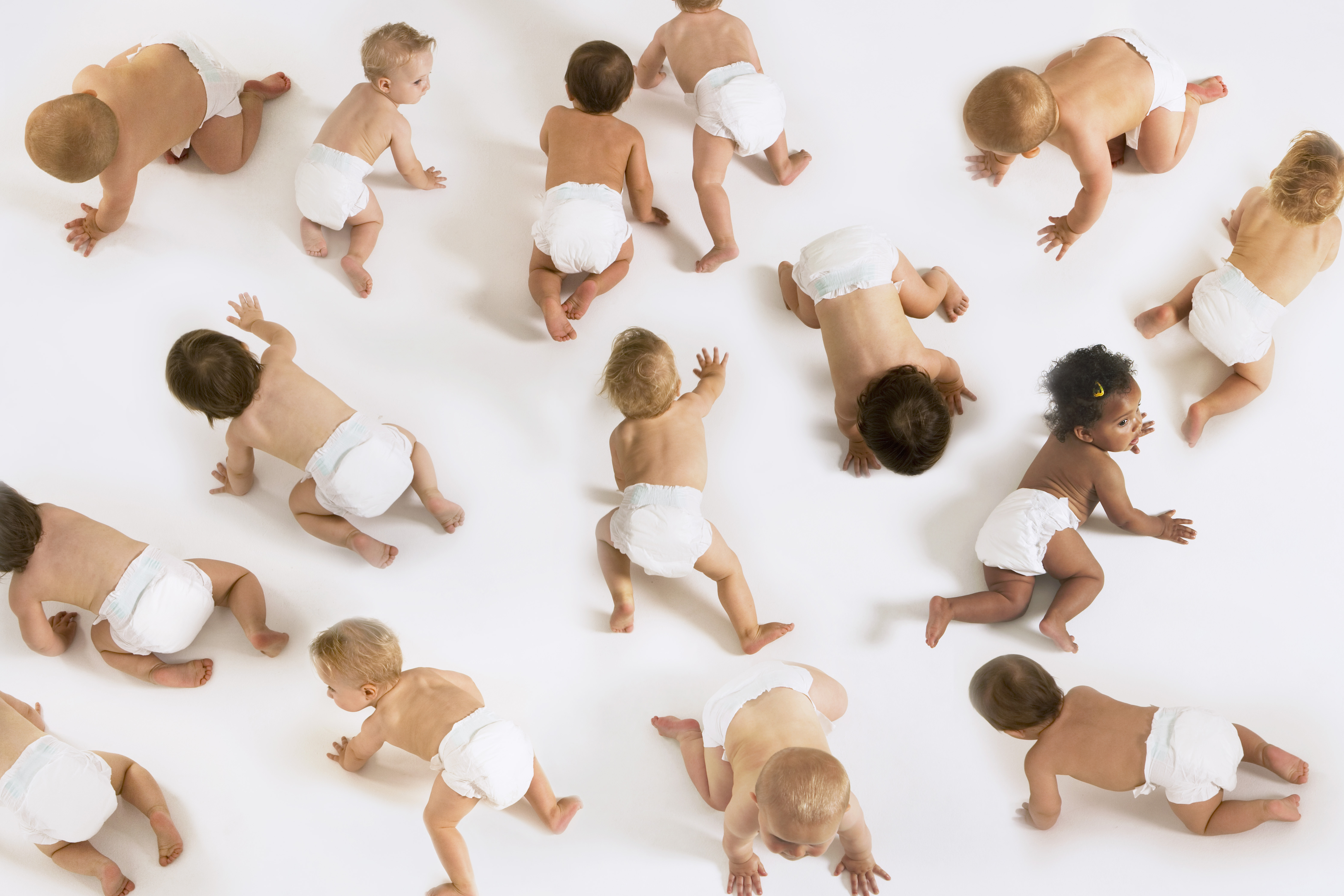 Large Group of Babies