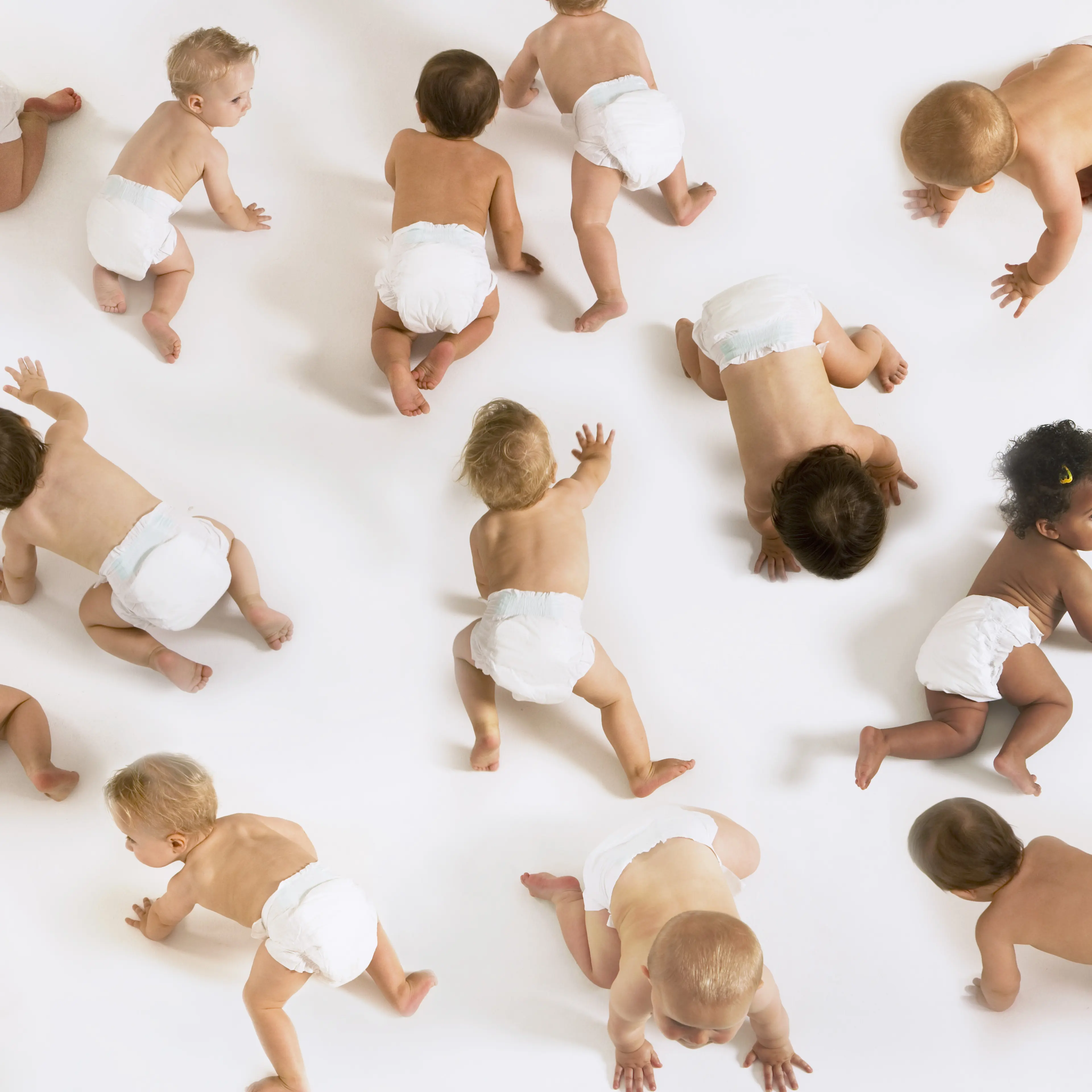 Large Group of Babies