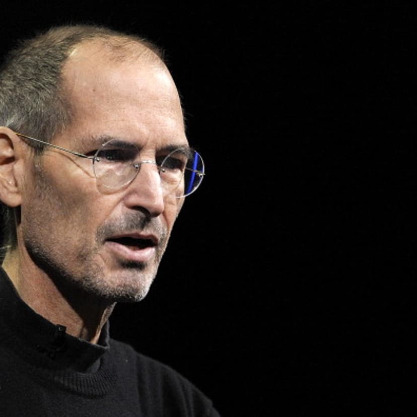 Steve Jobs at the Apple Worldwide Developers Conference 2011 in San Francisco on June 6, 2011.