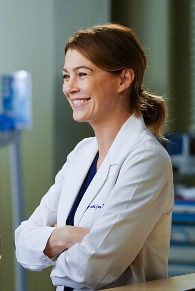 Ellen Pompeo as Meredith Grey in season eleven of "Grey's Anatomy."