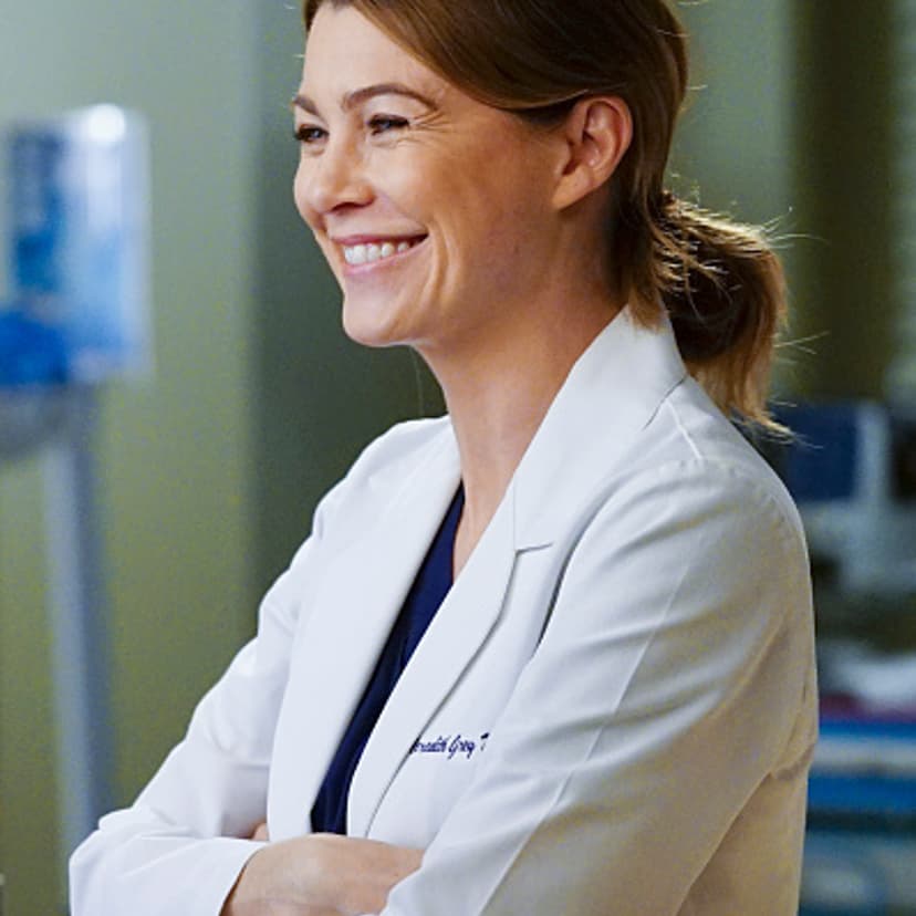 Ellen Pompeo as Meredith Grey in season eleven of "Grey's Anatomy."