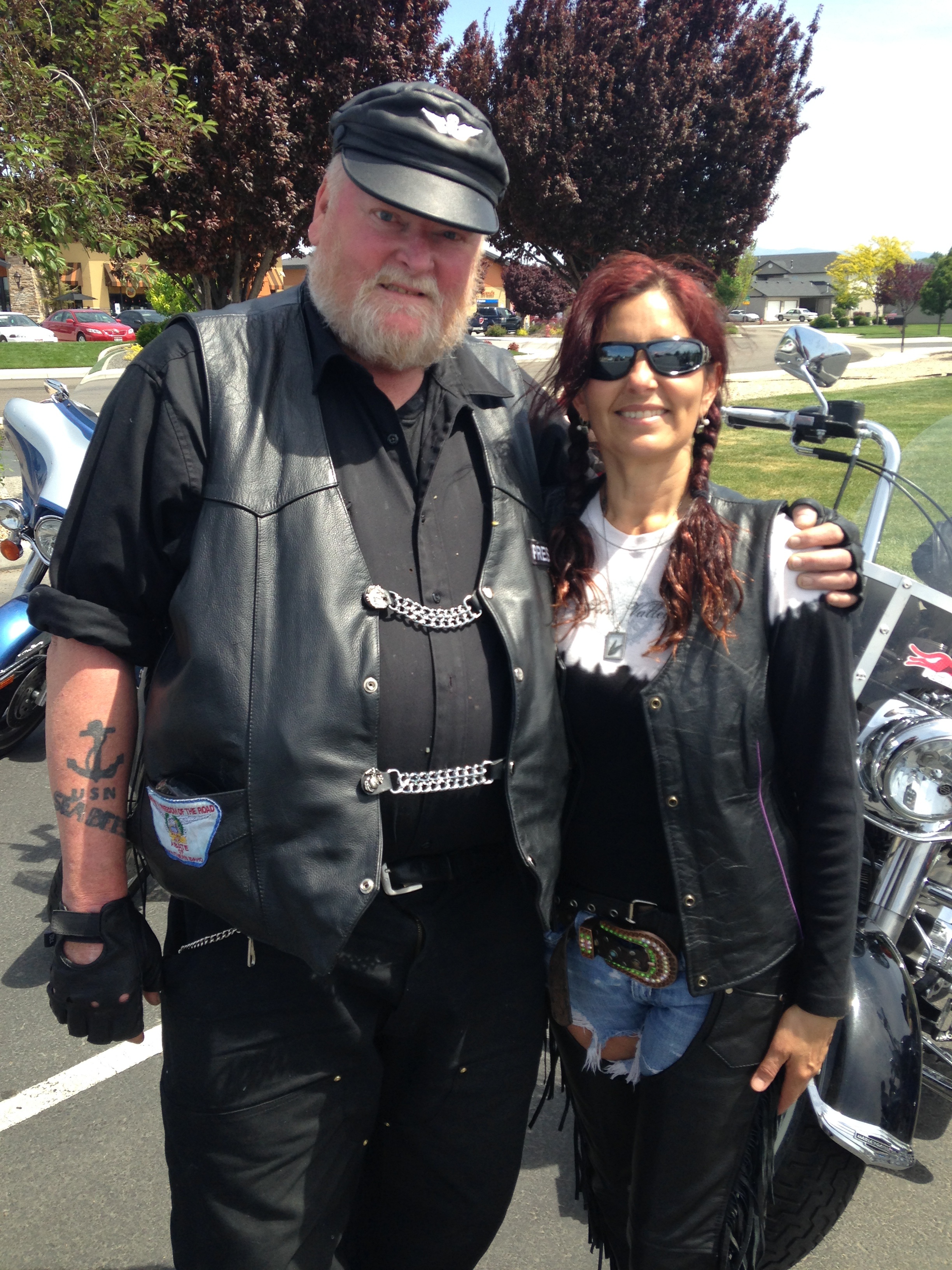 Harley Brown and Lisa Marie