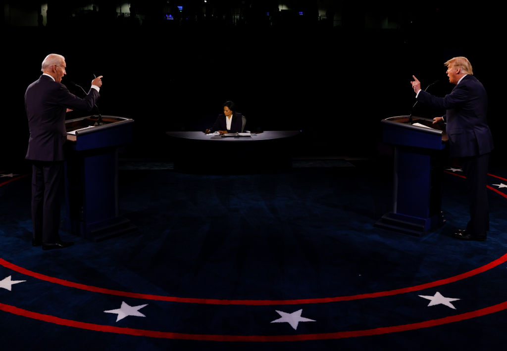 Final U.S. Presidential Debate Between President Trump And Democratic Candidate Joe Biden