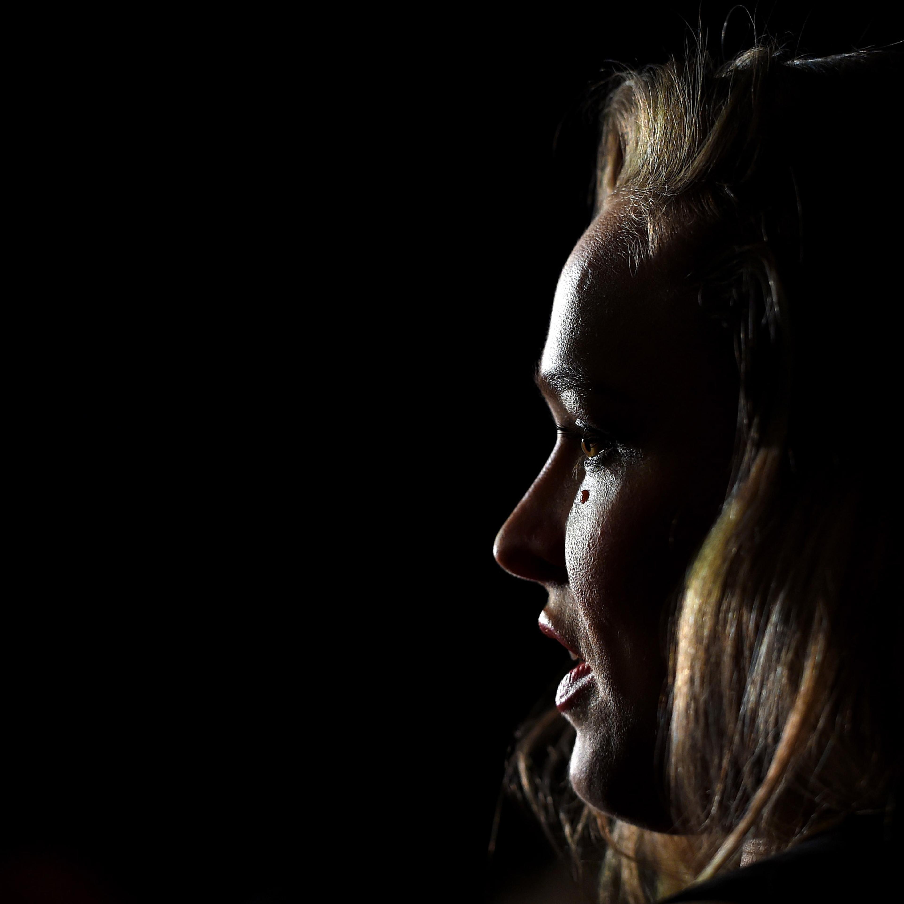 MELBOURNE, AUSTRALIA - NOVEMBER 13: UFC women's bantamweight champion Ronda Rousey of the United States interacts with media during the UFC 193 Ultimate Media Day festivities at Etihad Stadium on November 13, 2015 in Melbourne, Australia. (Photo by Josh