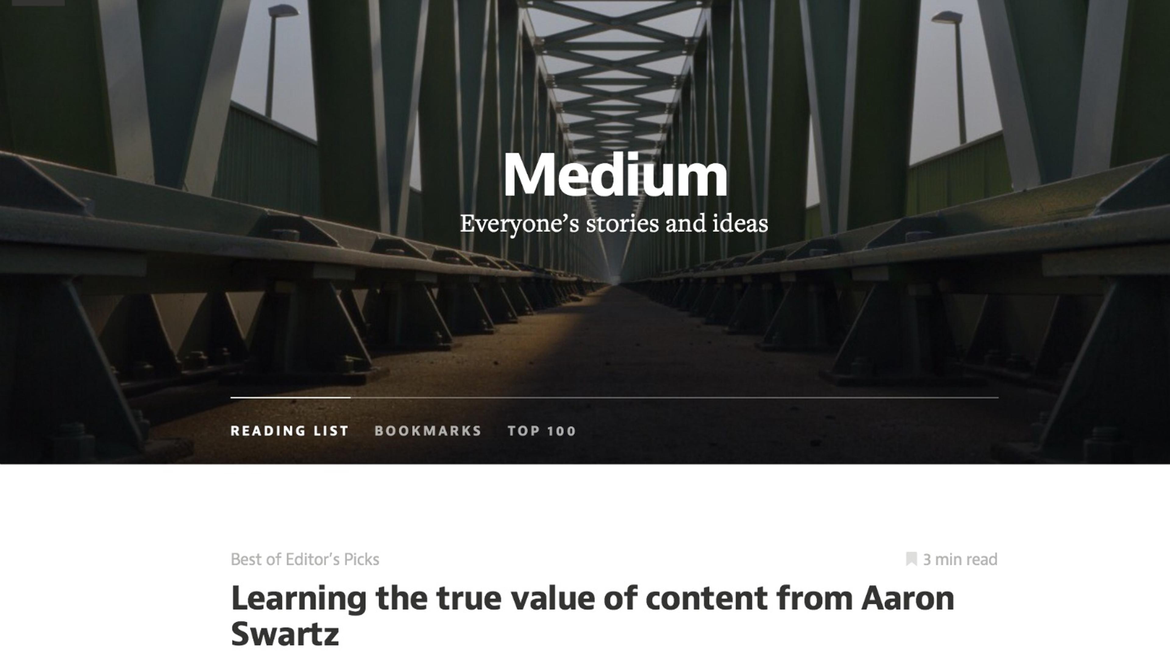 Medium Was What Is Medium?