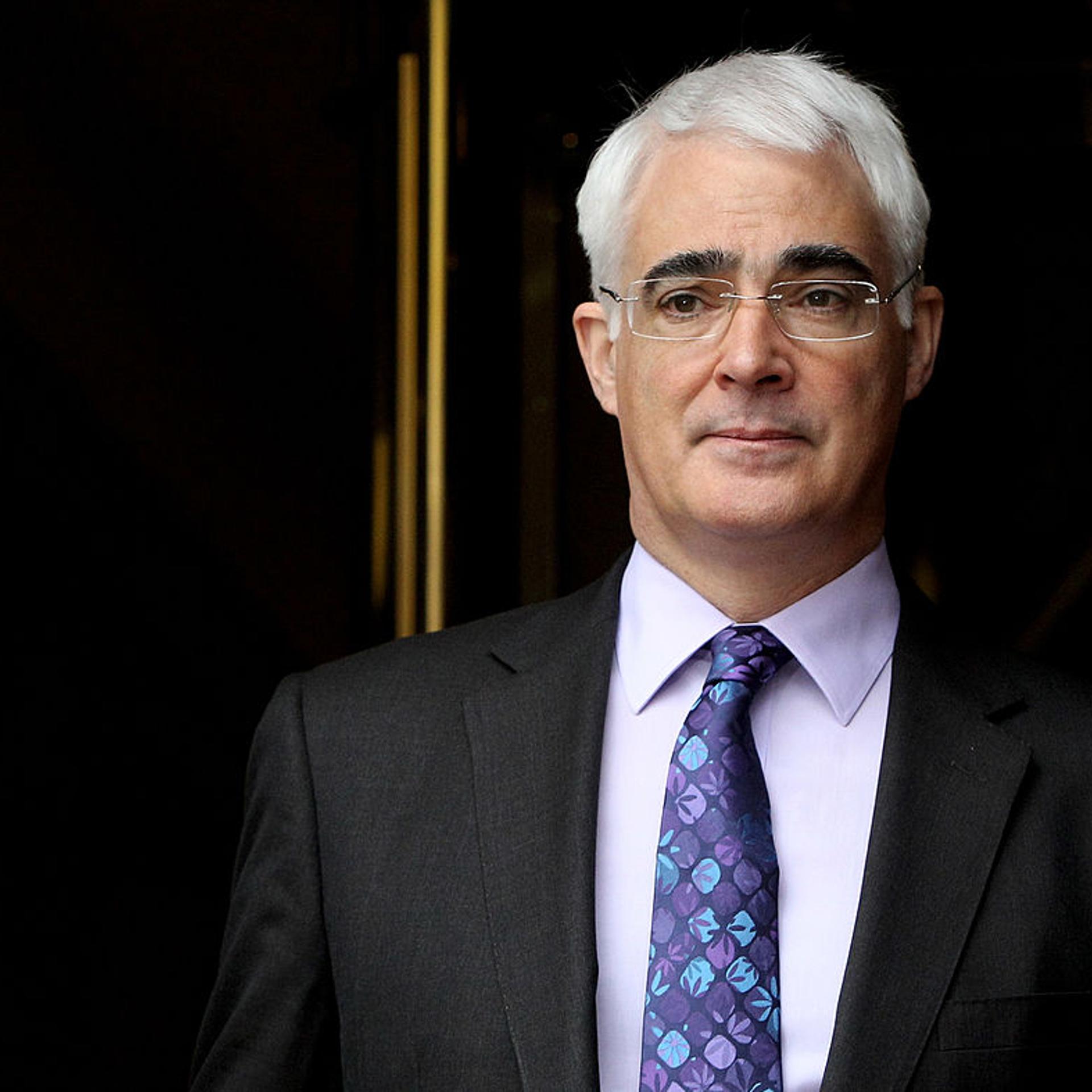 Former Chancellor of the Exchequer Alistair Darling