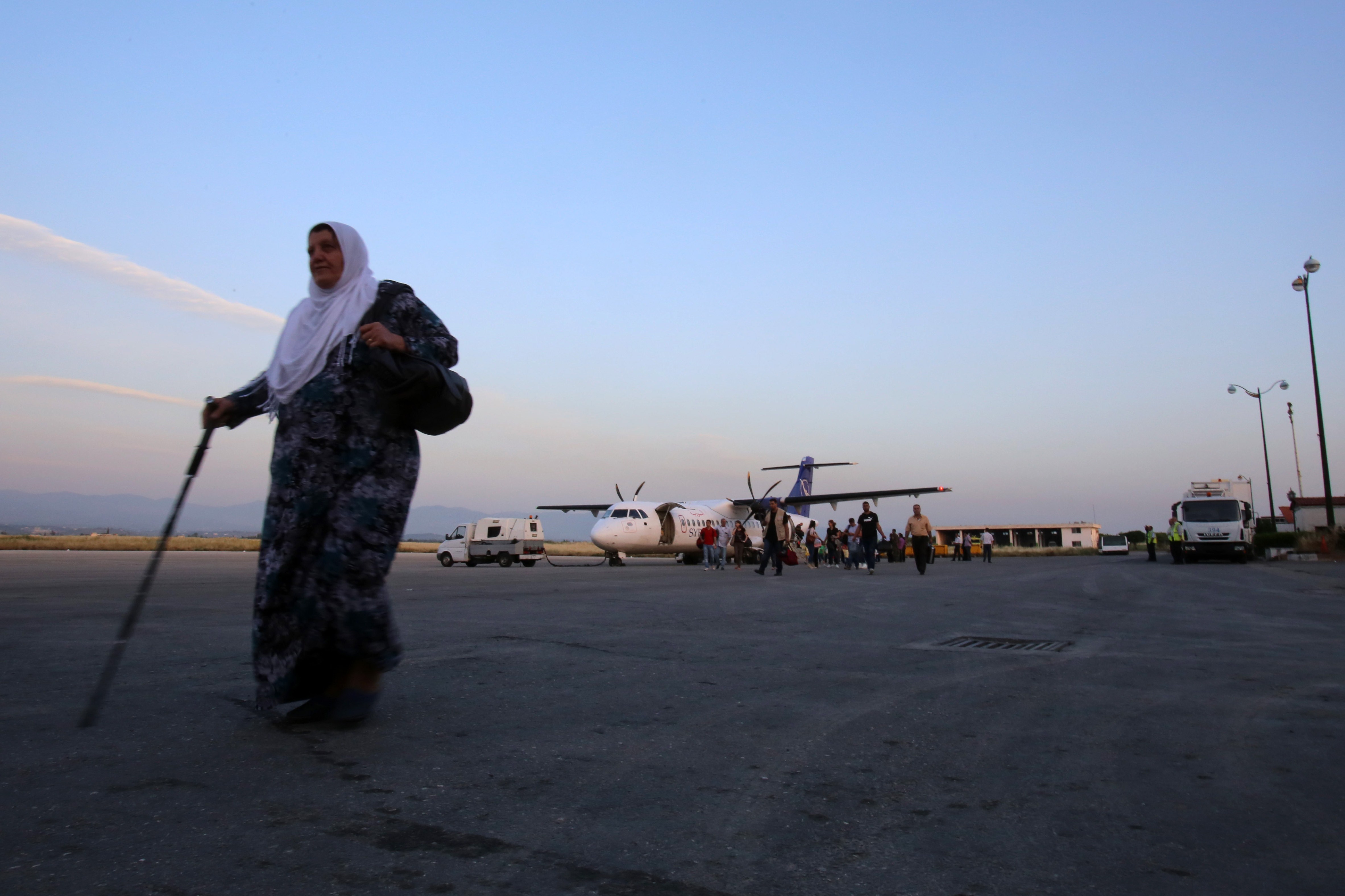 SYRIA-CONFLICT-AIRPORT