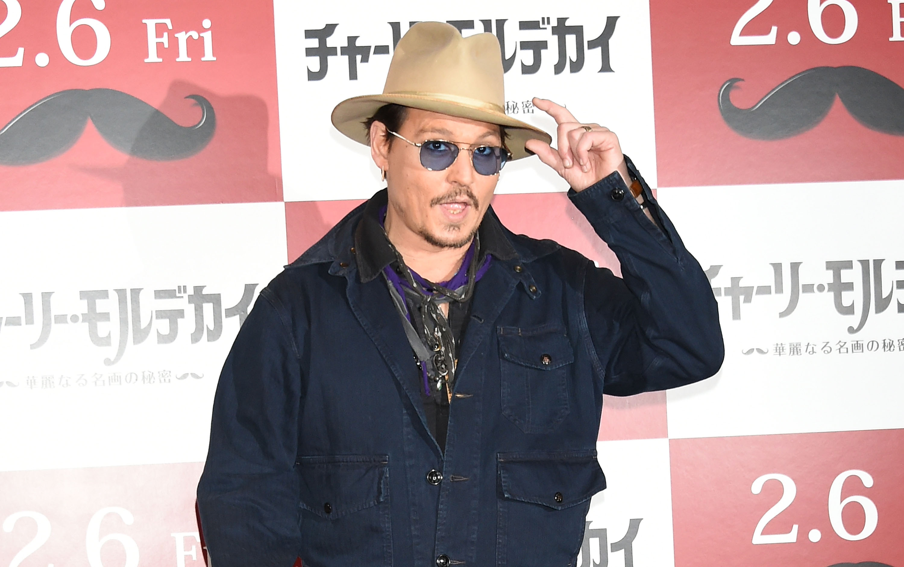 "Mortdecai" Photo Call In Tokyo