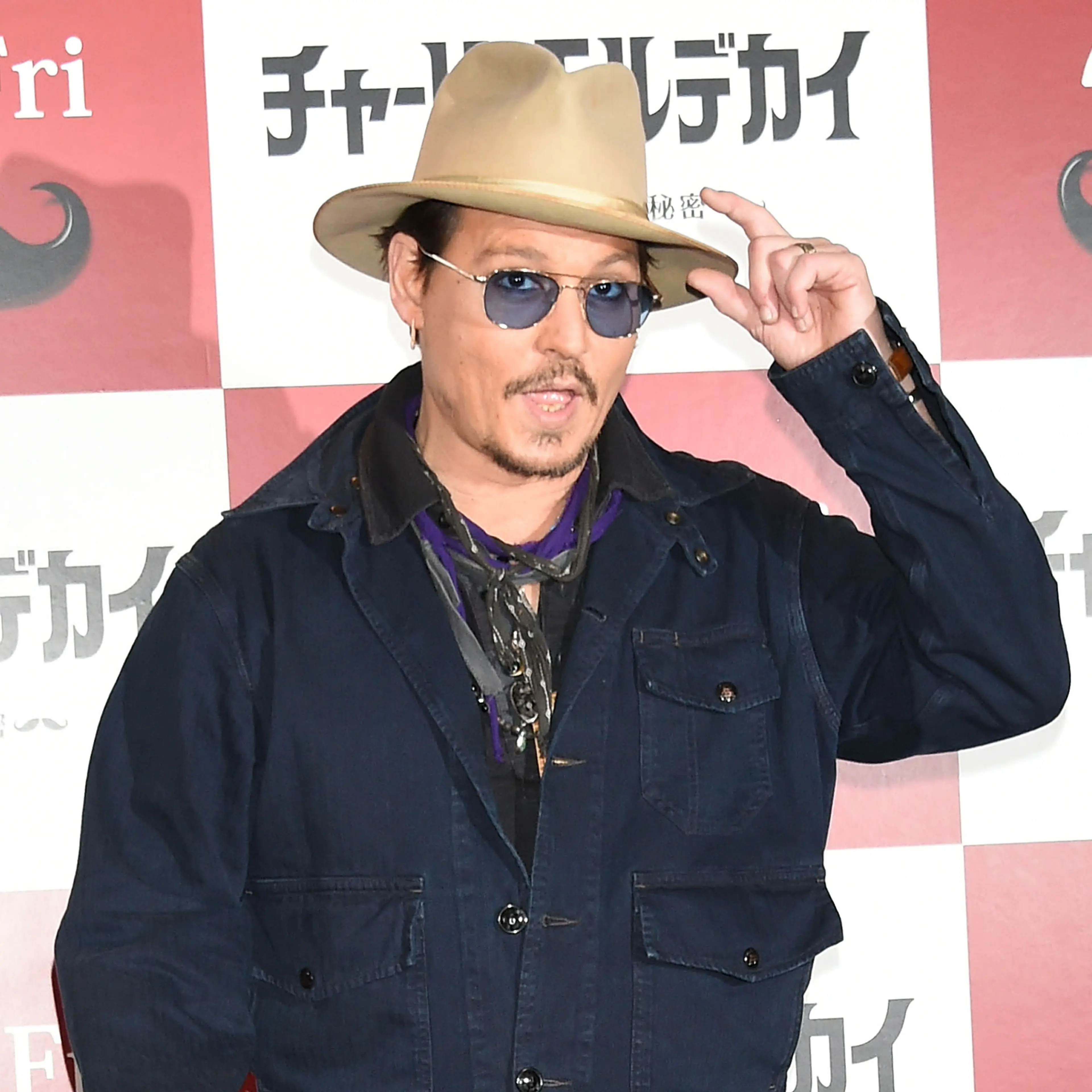 "Mortdecai" Photo Call In Tokyo