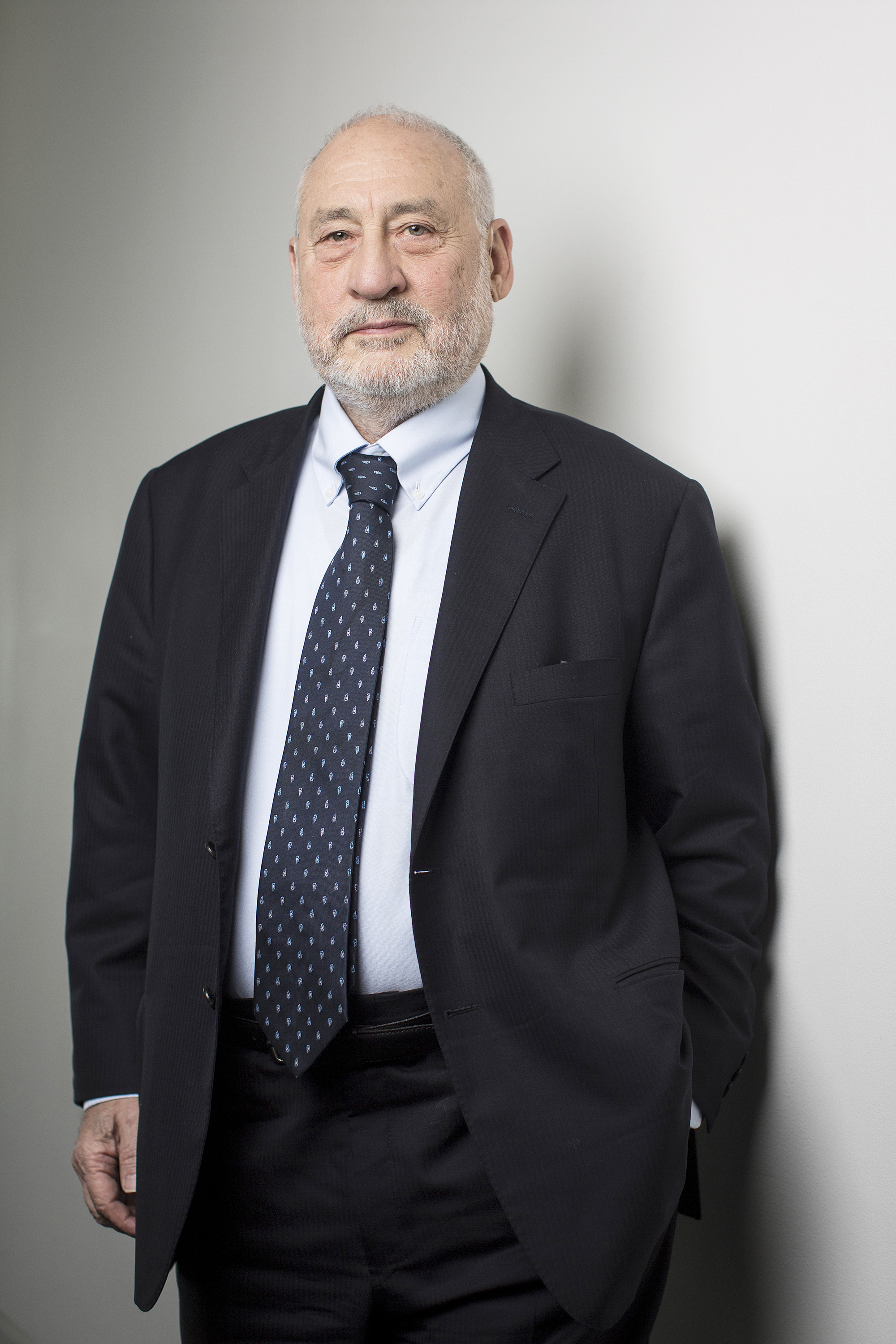 Joseph Stiglitz, Nobel prize-winning economist and professor of economics at Columbia University in London, U.K., on May 19, 2015.