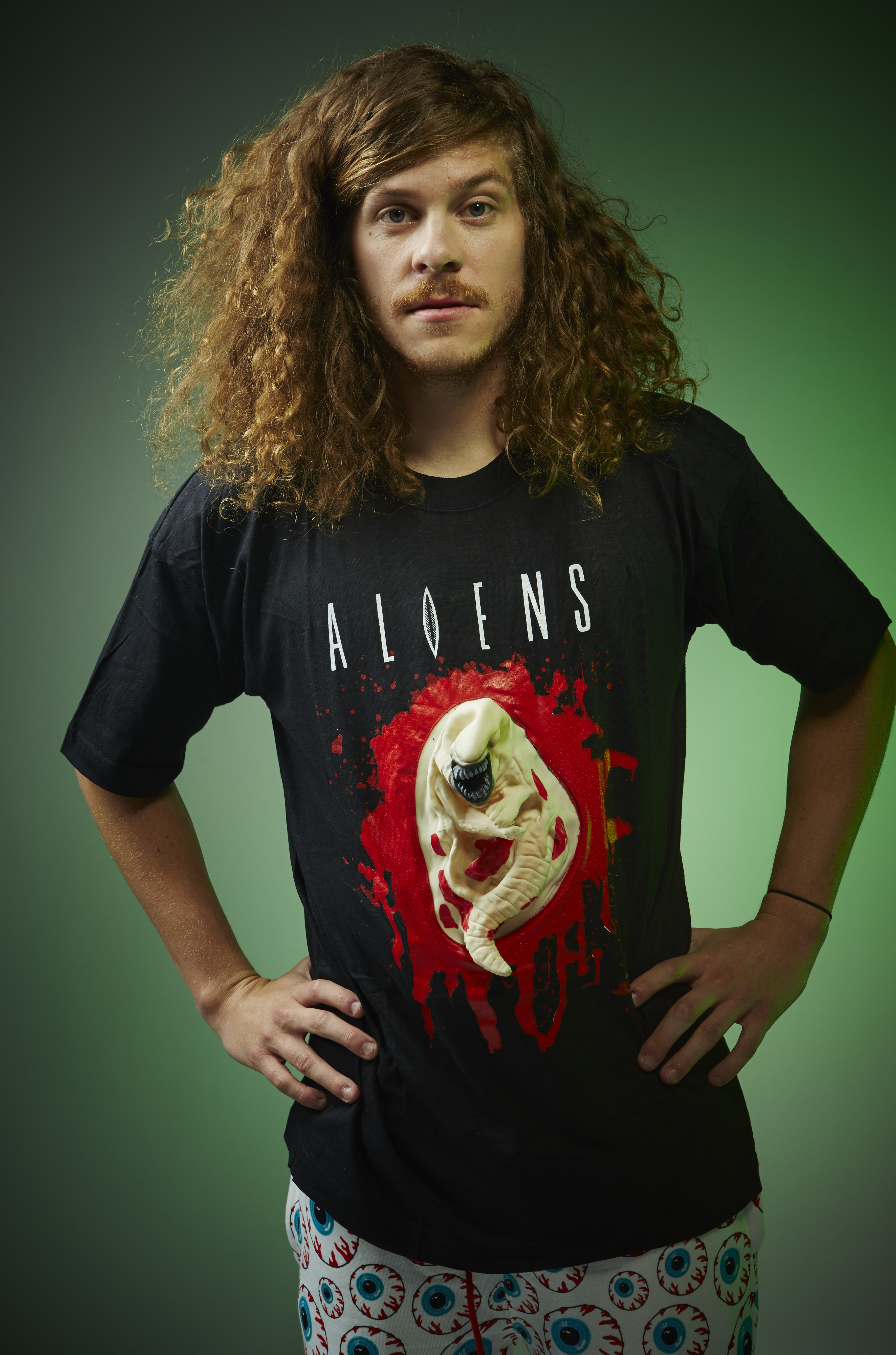 Actor/writer Blake Anderson poses for a portrait at Comic-Con International 2014 in San Diego on July 26, 2014.