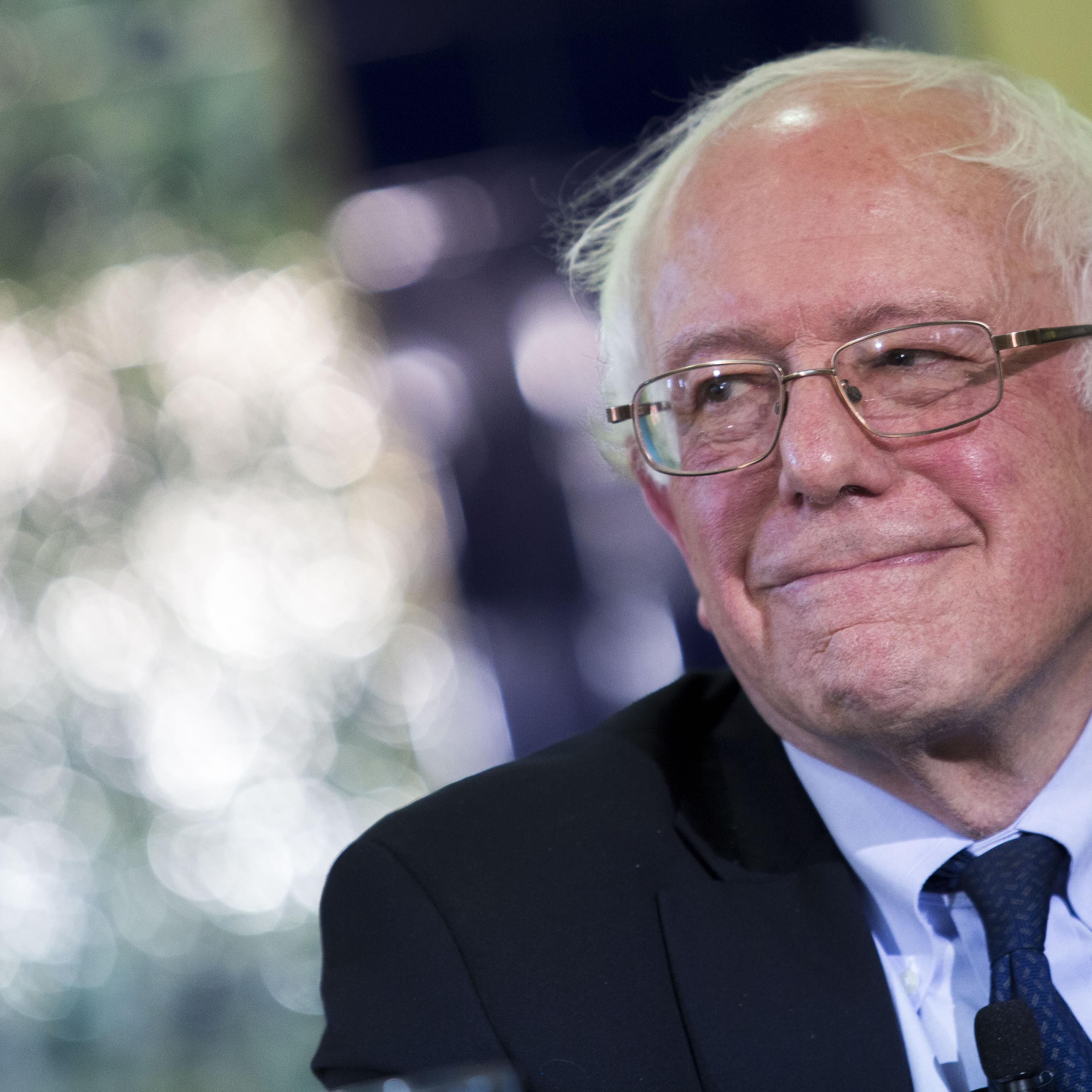 Bernie Sanders Joins Interfaith Roundtable At Washington D.C. Mosque