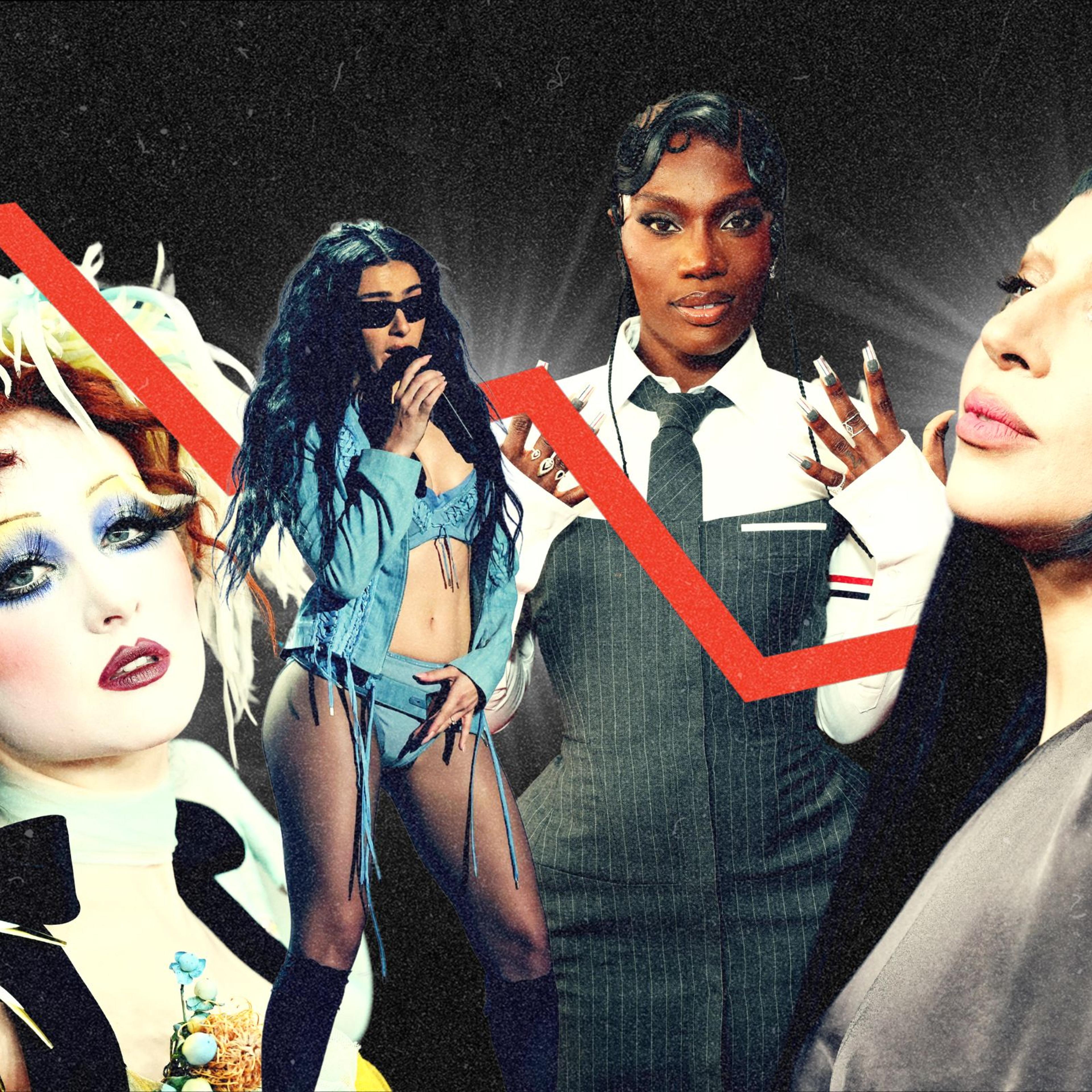 Chappell Roan, Charli XCX, Doechii, Lady Gaga