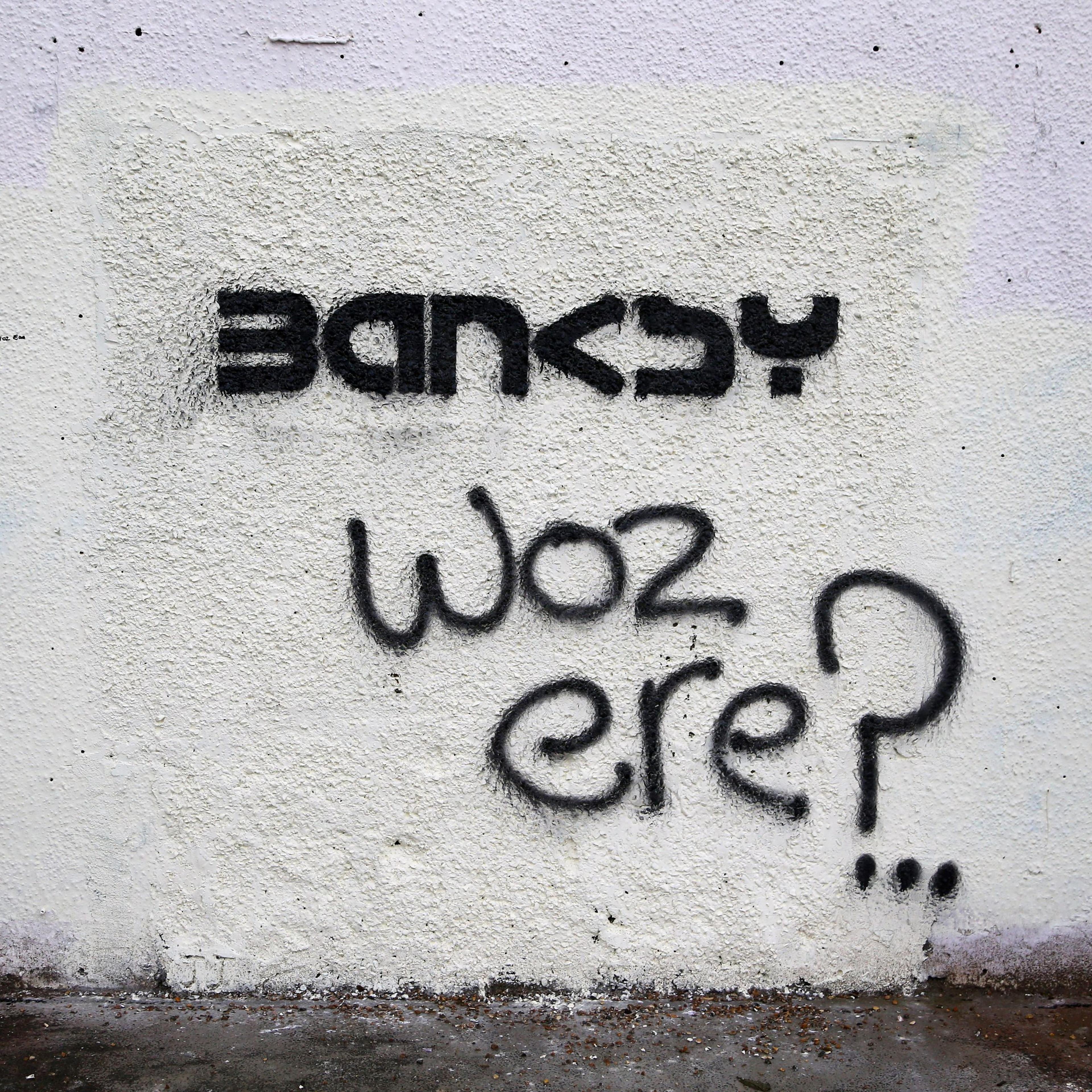 Banksy's art, November 10, 2014
