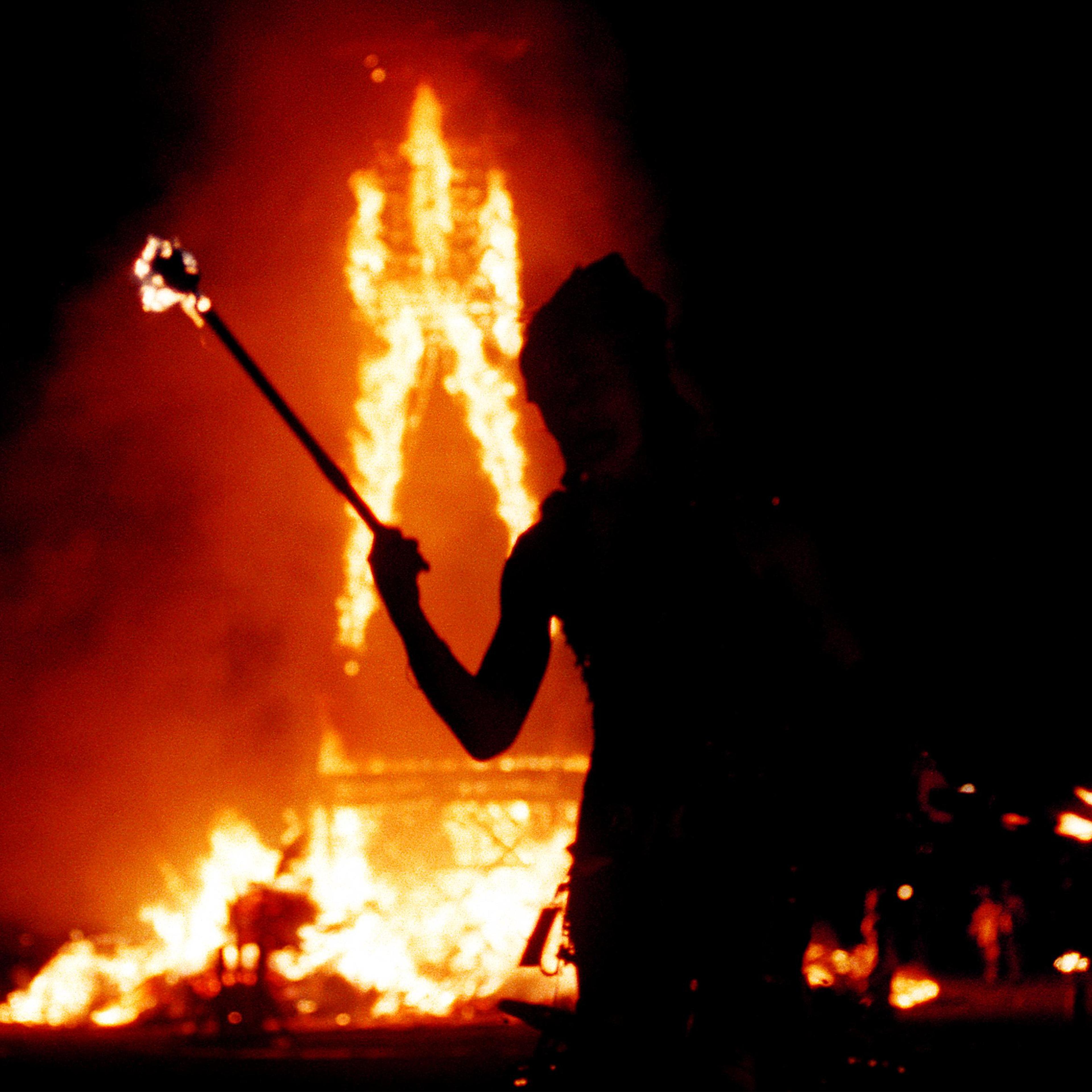 Burning Man Festival in Nevada Desert