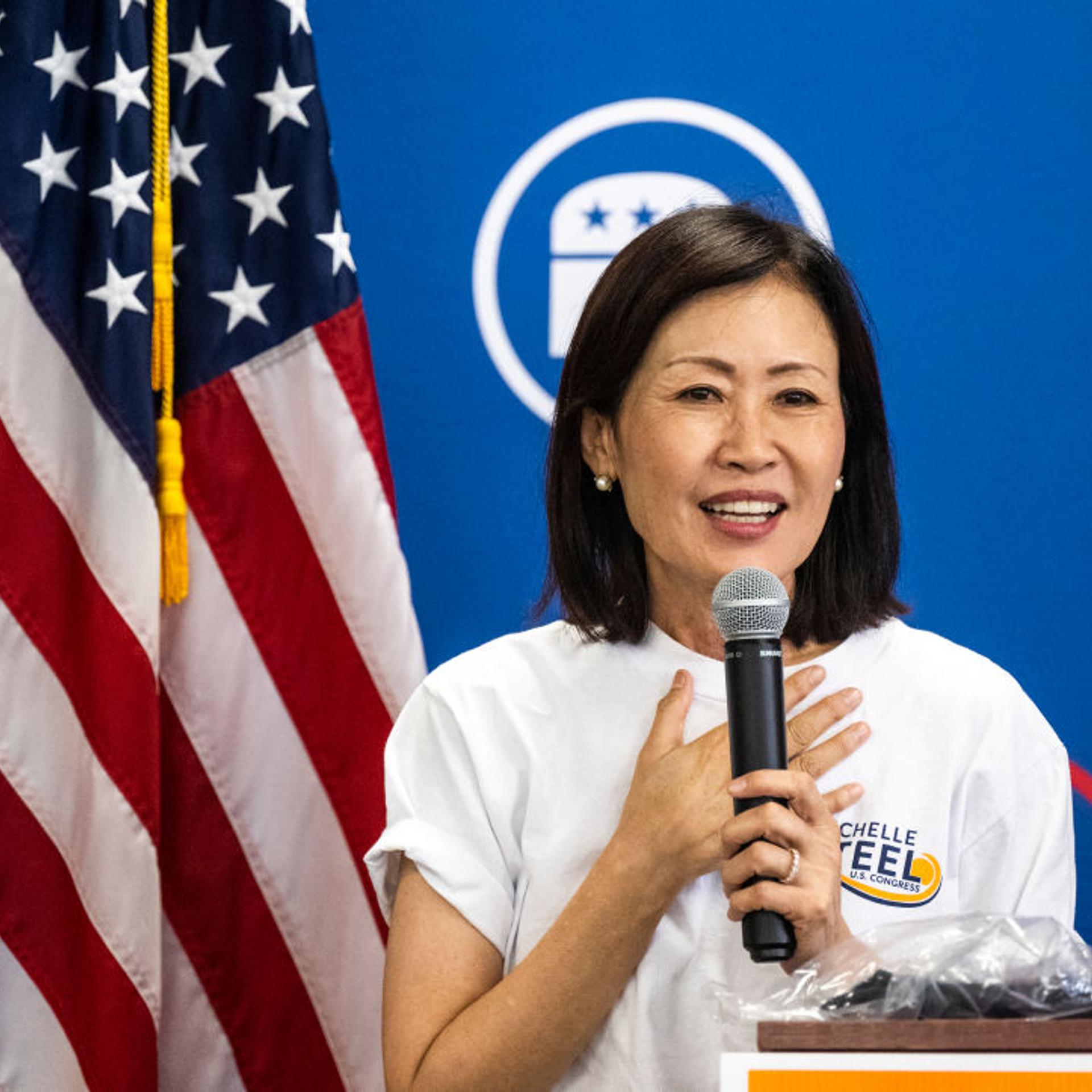 Rep. Michelle Steel campaigning in California