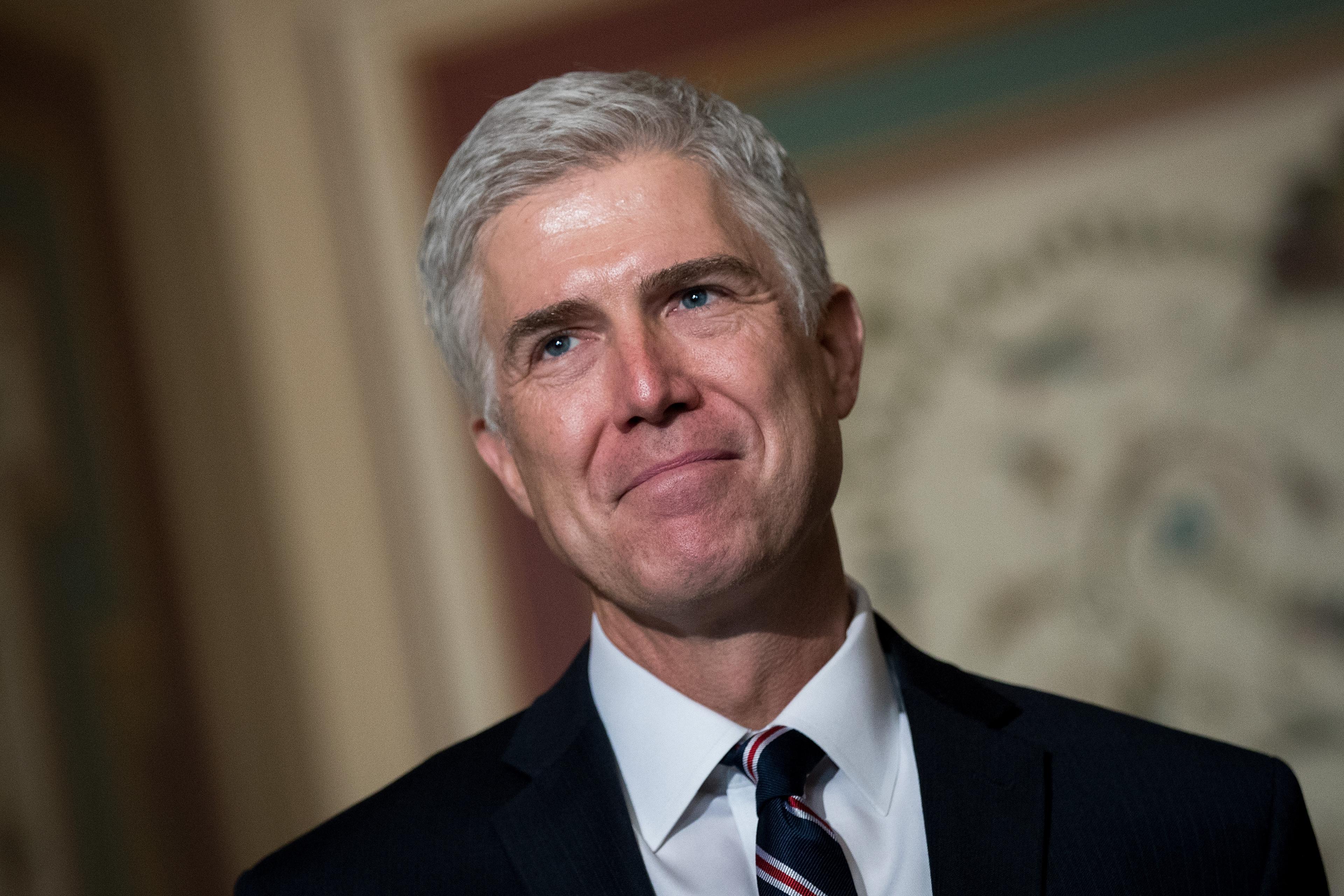 Supreme Court Nominee Judge Neil Gorsuch Meets Senators On Capitol Hill