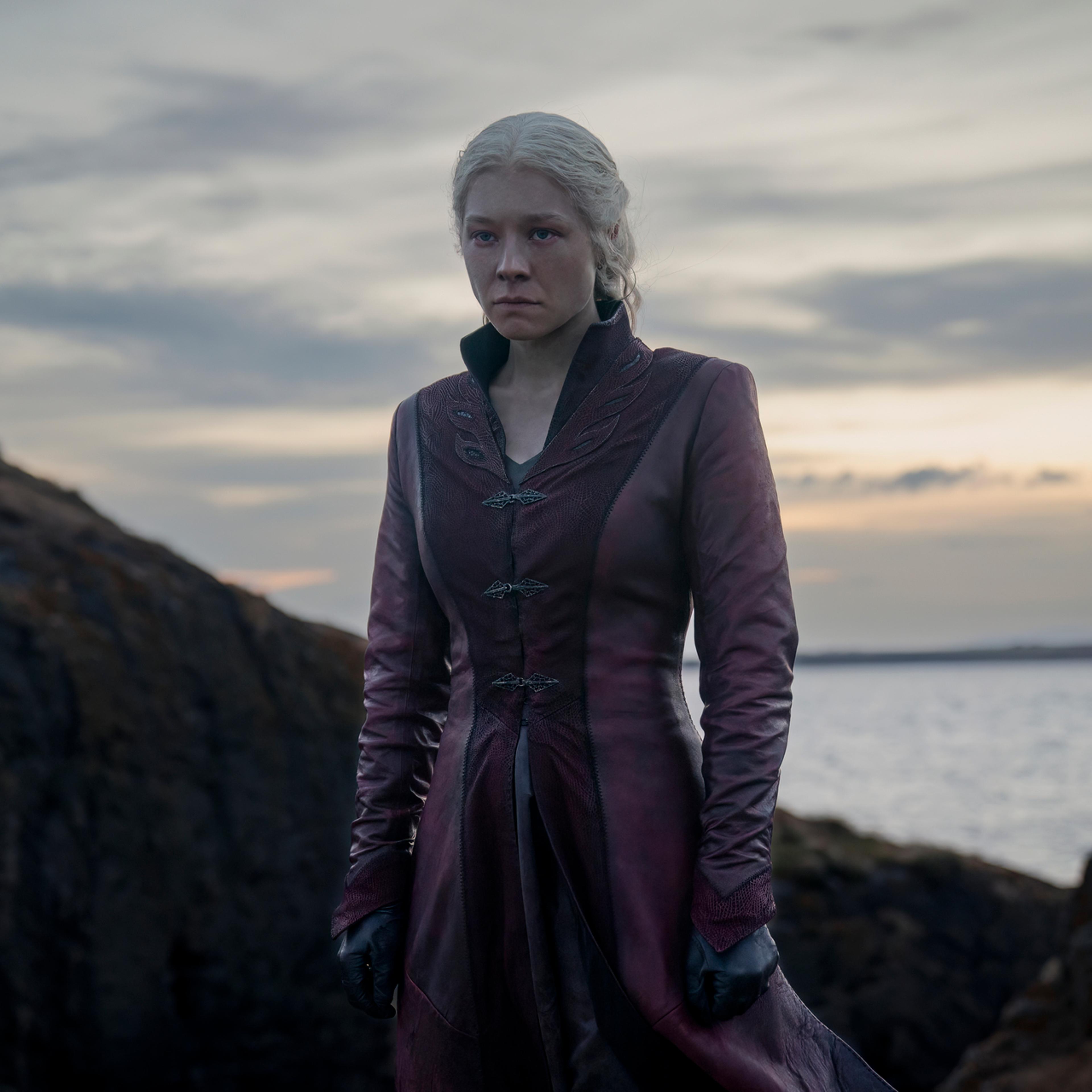 Emma D'Arcy as Rhaenyra Targaryen in 'House of the Dragon Season 2.