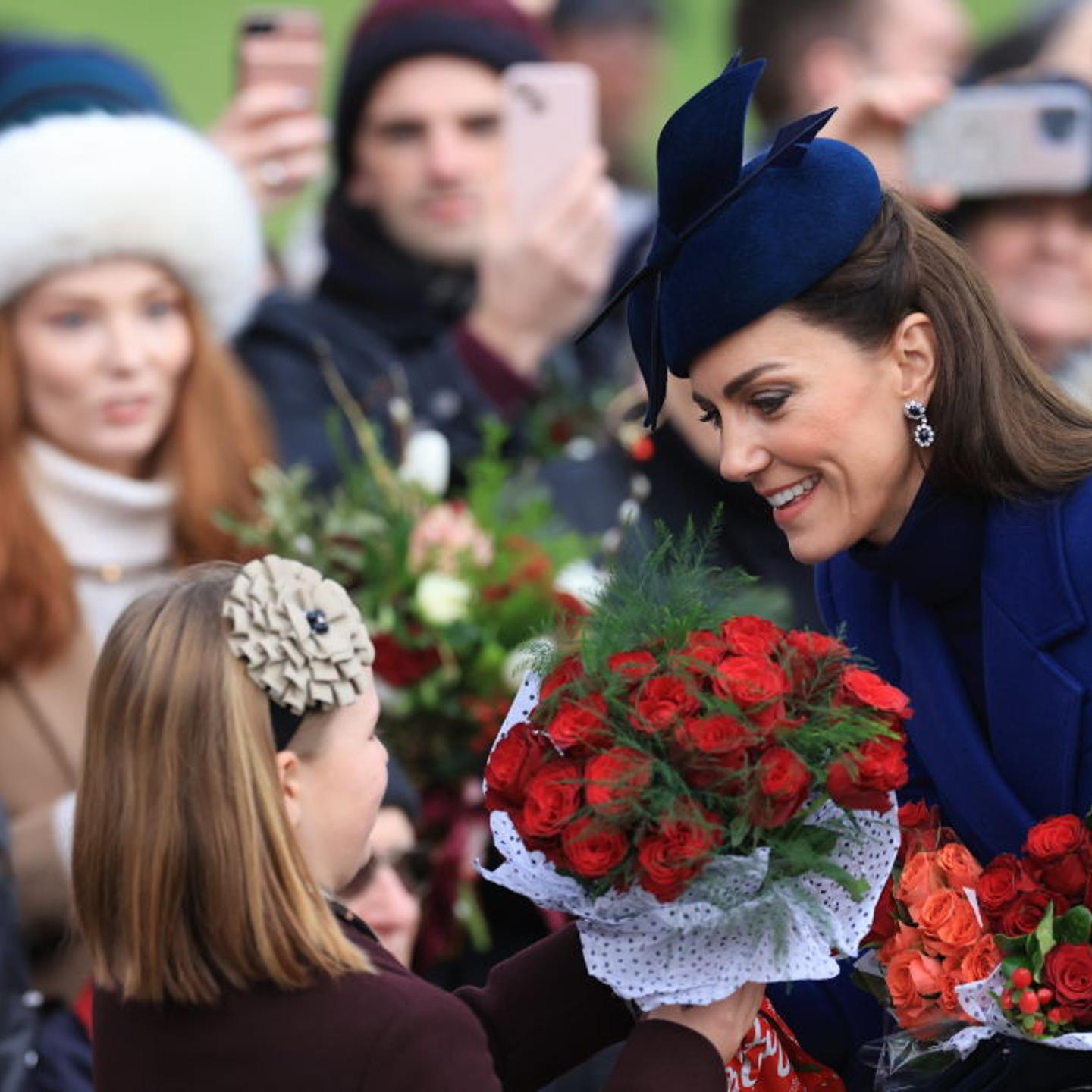 Kate Middleton at the Christmas Morning Service in 2023