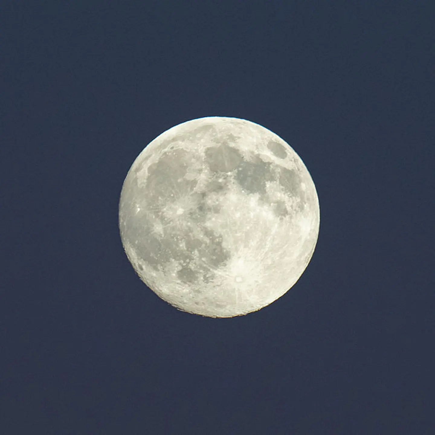 Harvest Full Moon Over Rocca Calascio, Italy