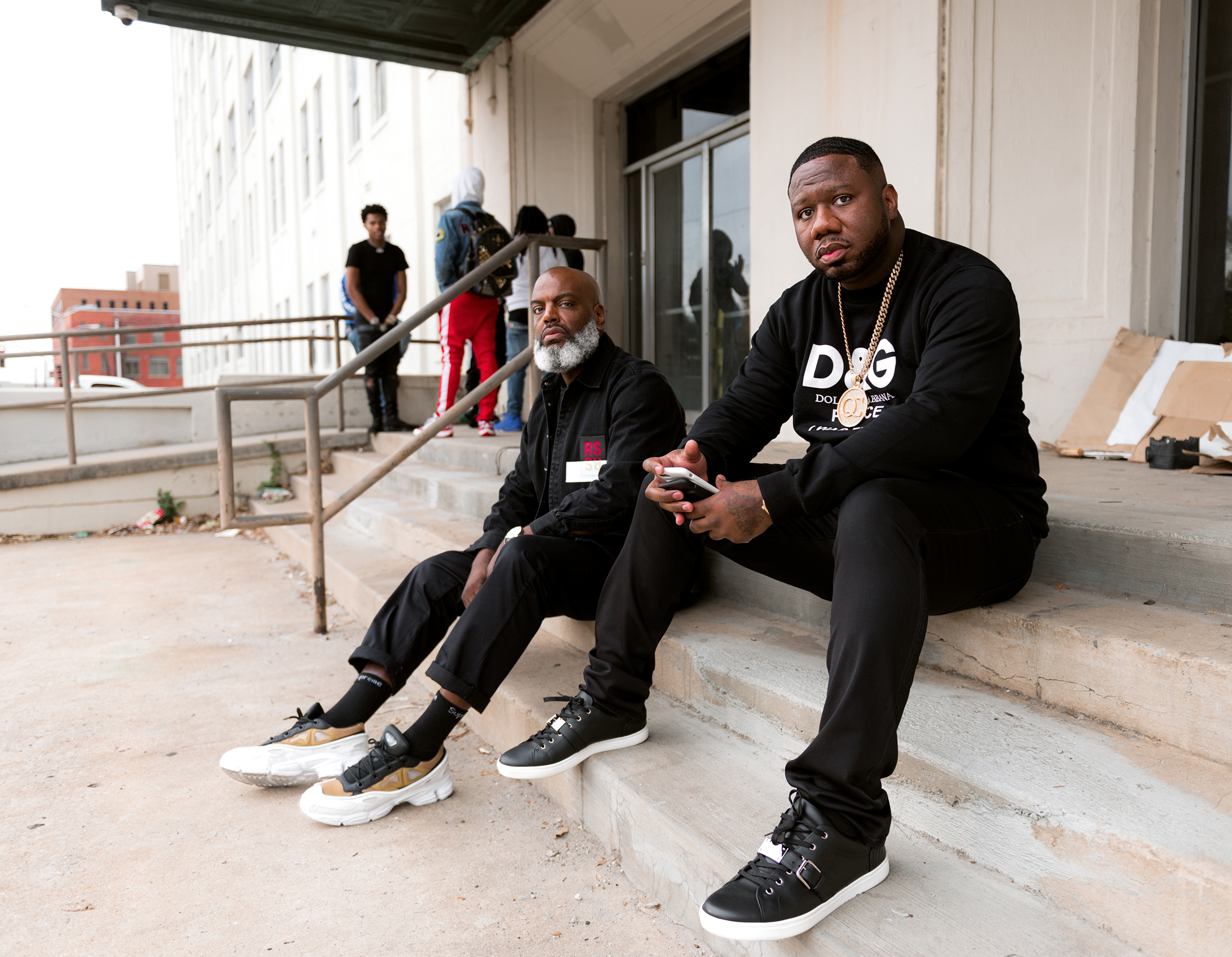 Kevin Lee, left, and Pierre Thomas have built Quality Control Music into the South’s leading hip-hop label