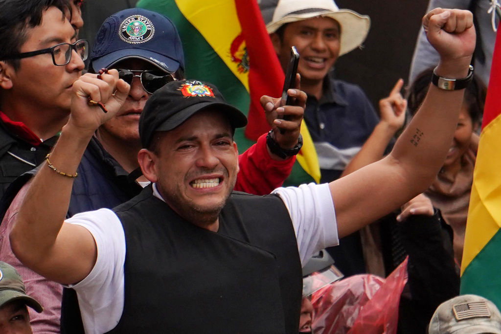Bolivian Protest Leader Luis Fernando Camacho Morales Resignation