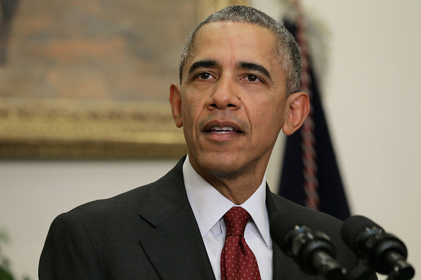 President Obama Makes Statement On Homeland Security And Thanksgiving Weekend