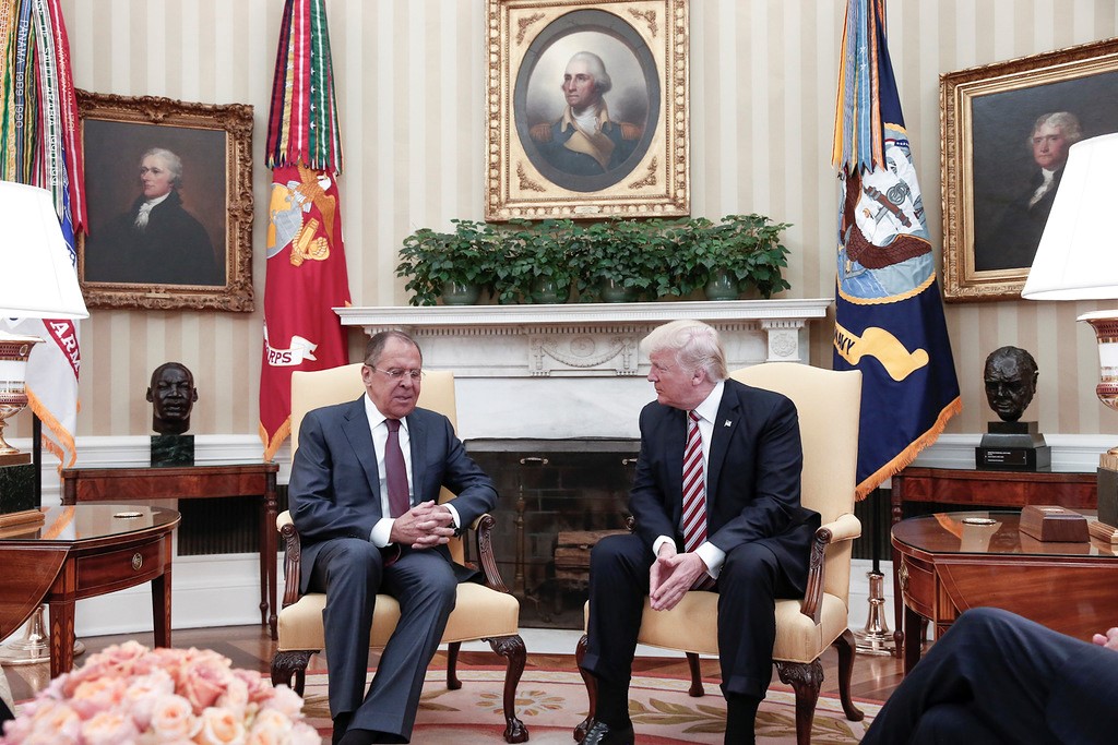 Russian FM Lavrov in Washington