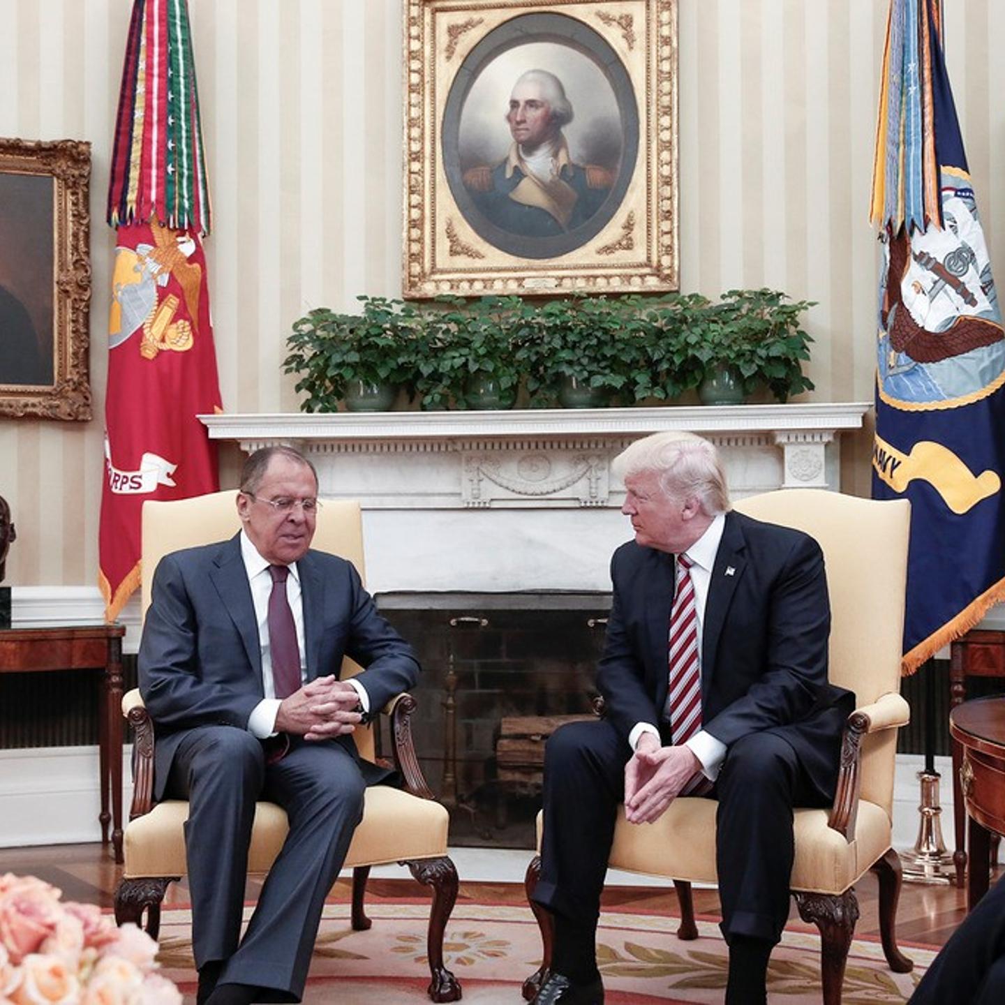 Russian FM Lavrov in Washington