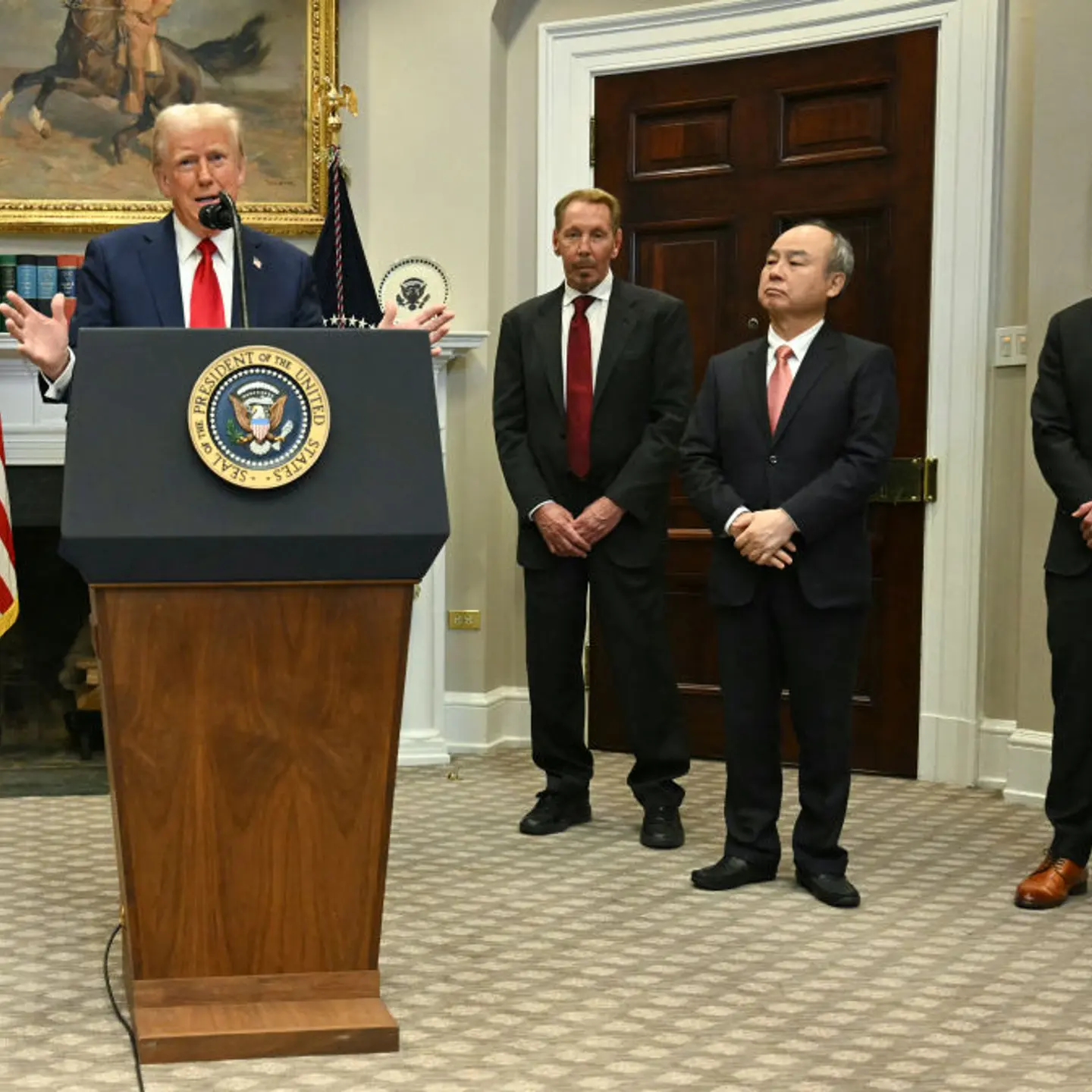 President Donald Trump Speaks About AI