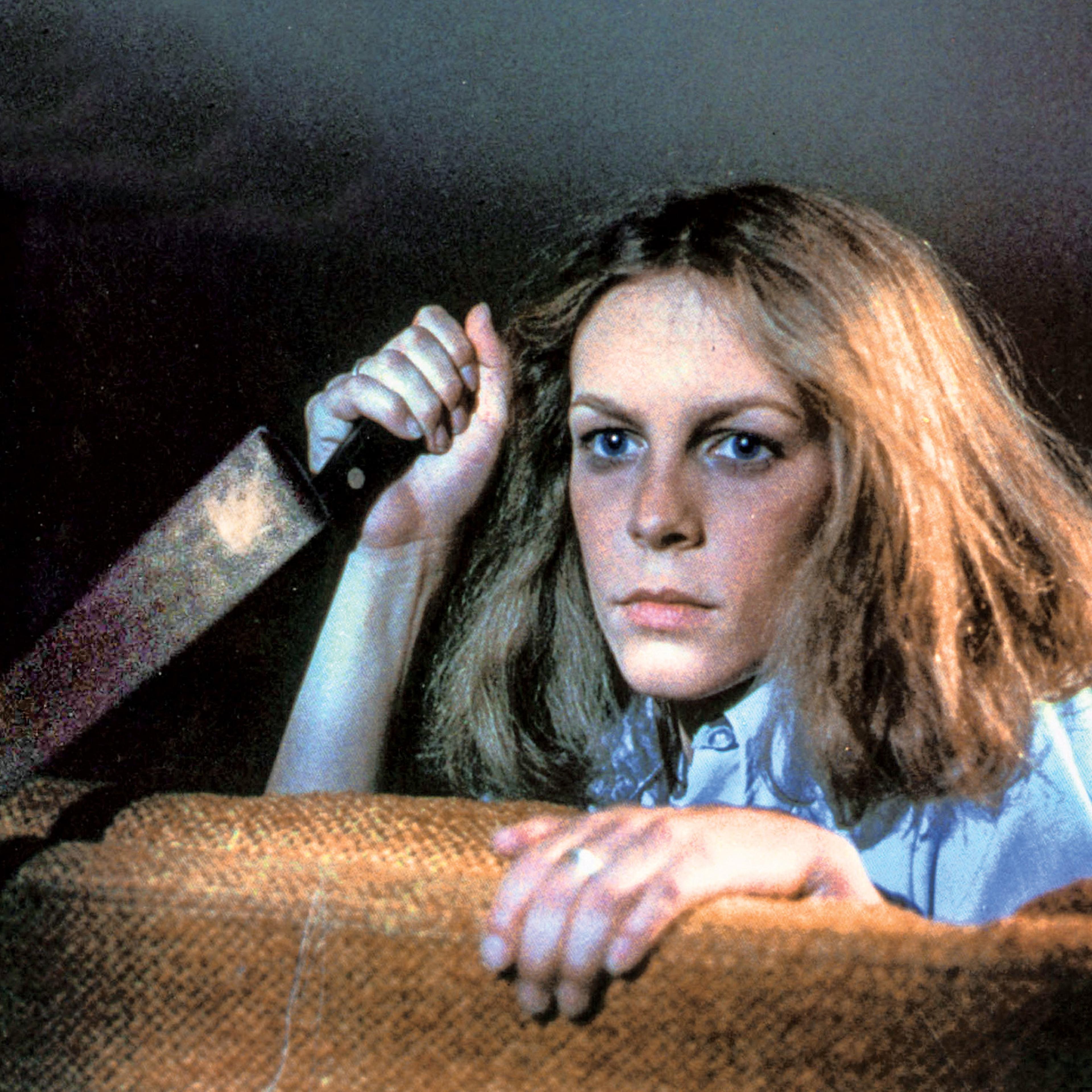 Jamie Lee Curtis as Laurie in "Halloween".