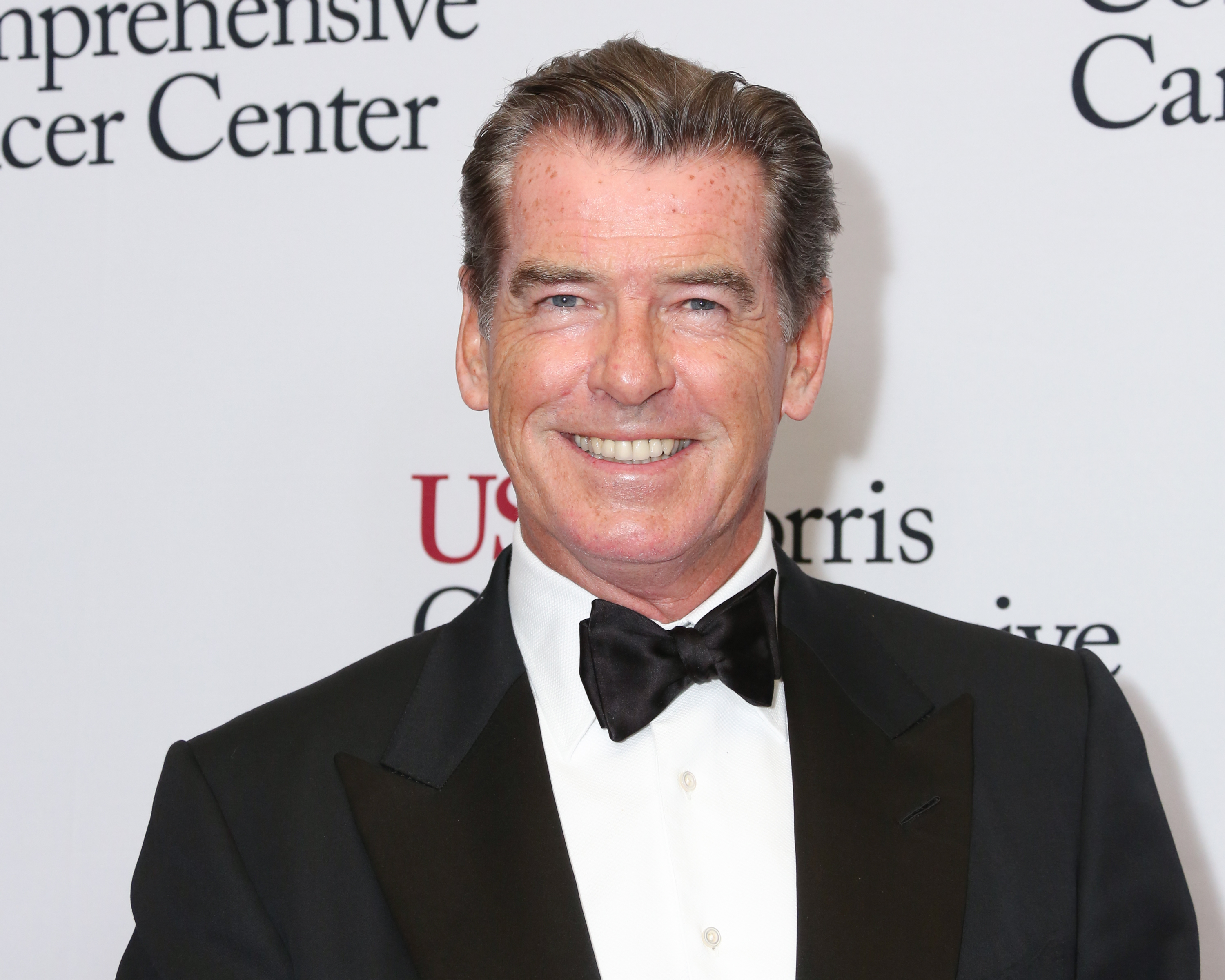 Pierce Brosnan attends the USC Norris Cancer Center Gala on Oct. 10, 2015 in Beverly Hills, Calif.