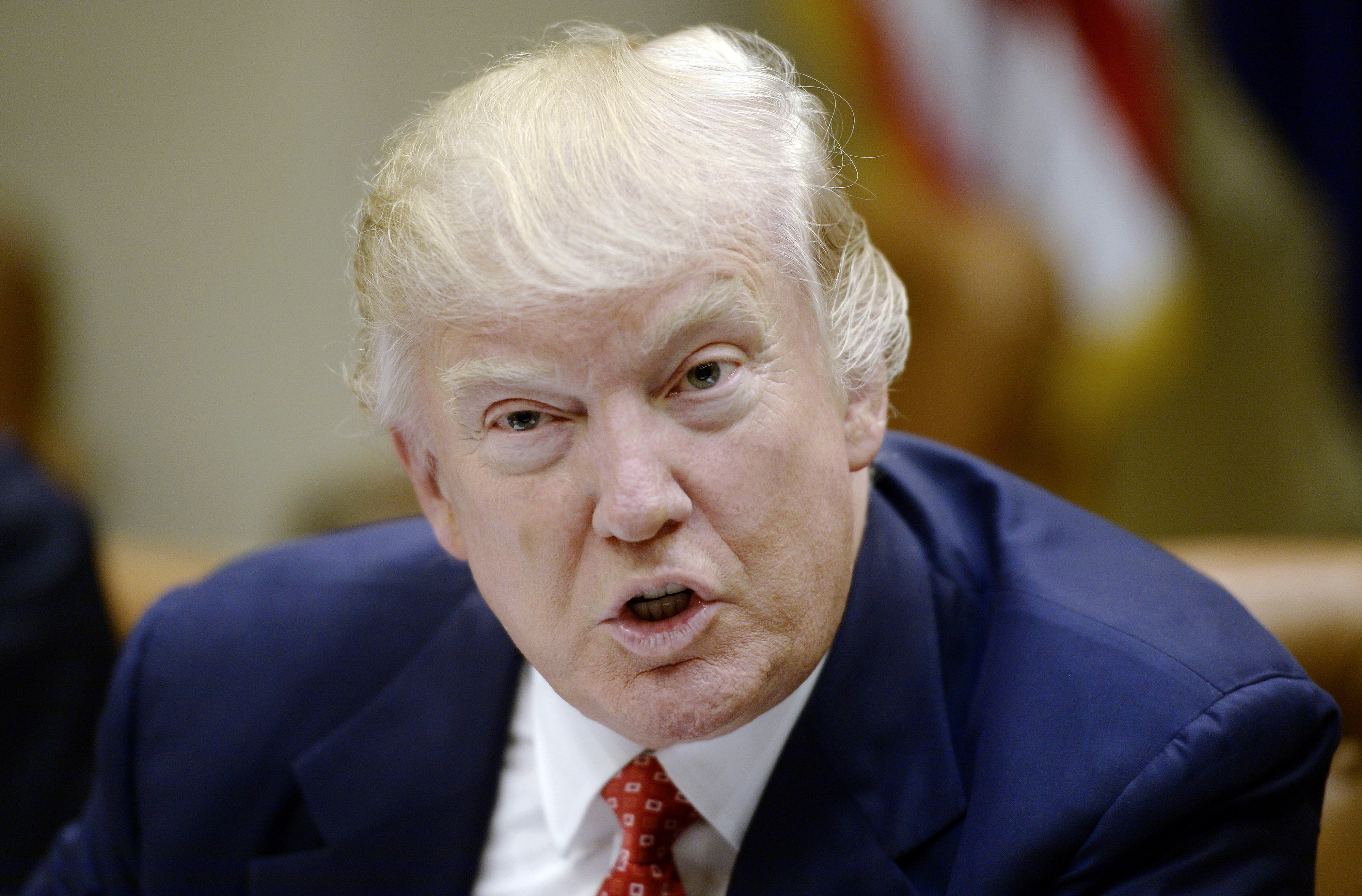 President Donald Trump Meets With Economic Advisors