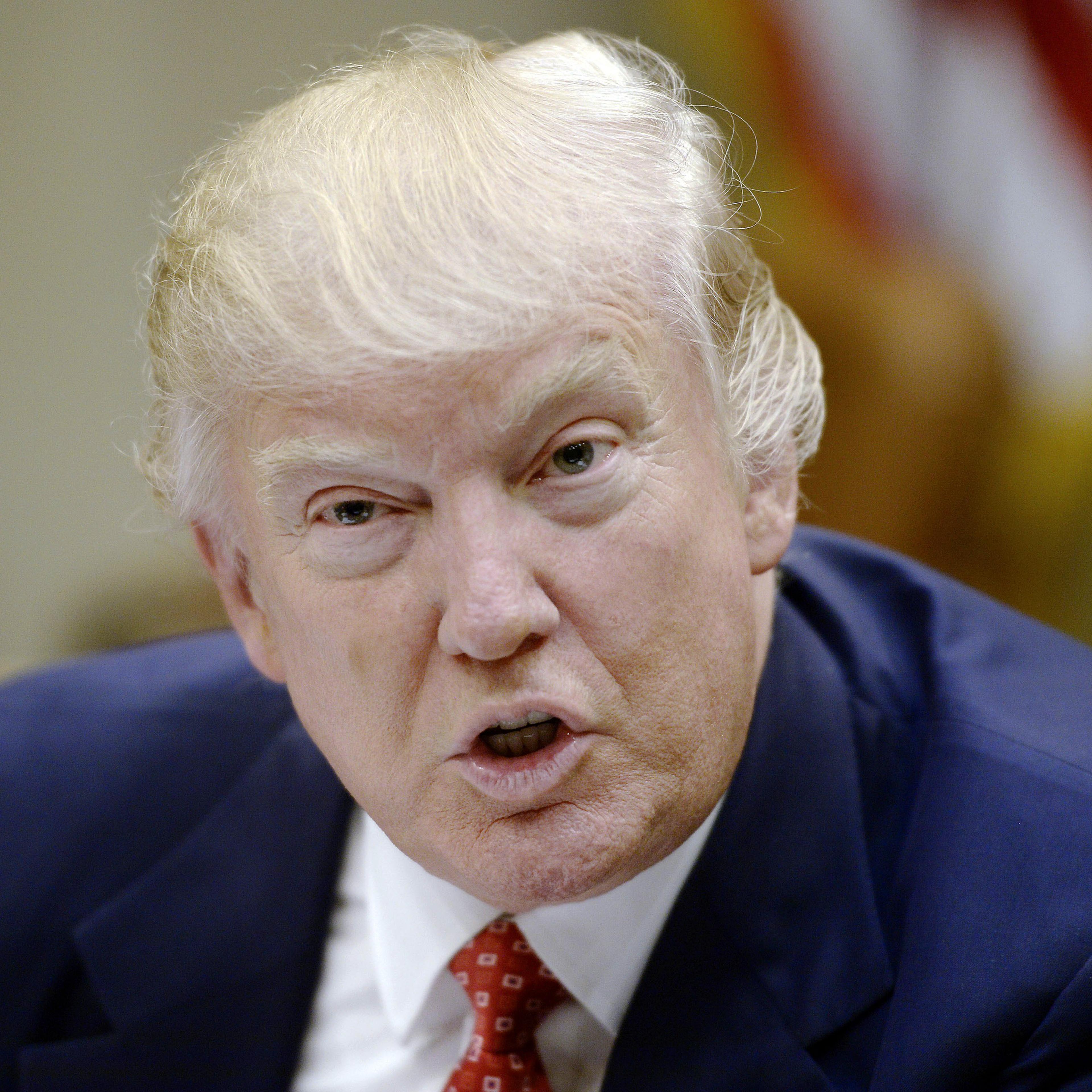 President Donald Trump Meets With Economic Advisors