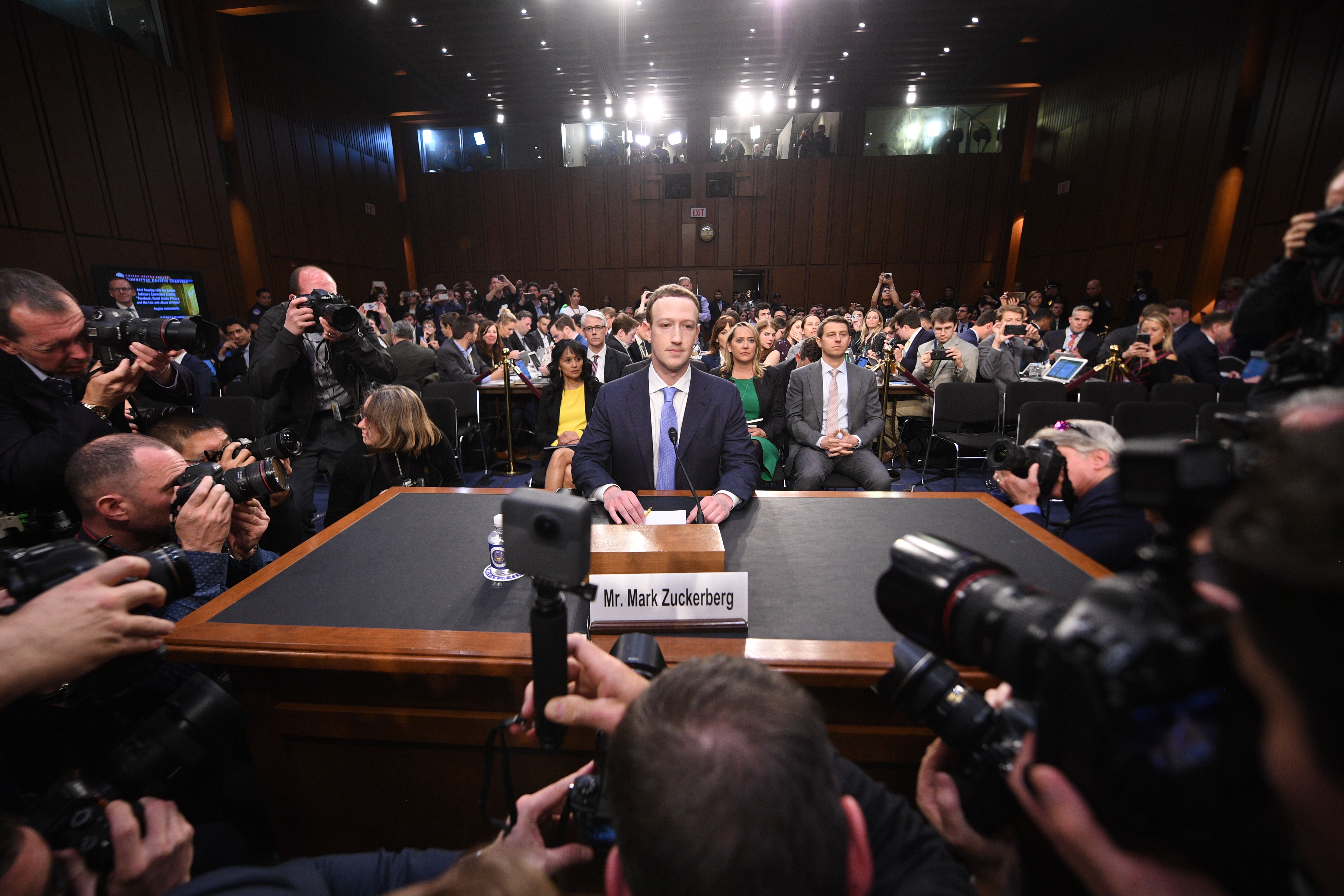Mark Zuckerberg Congress Hearing