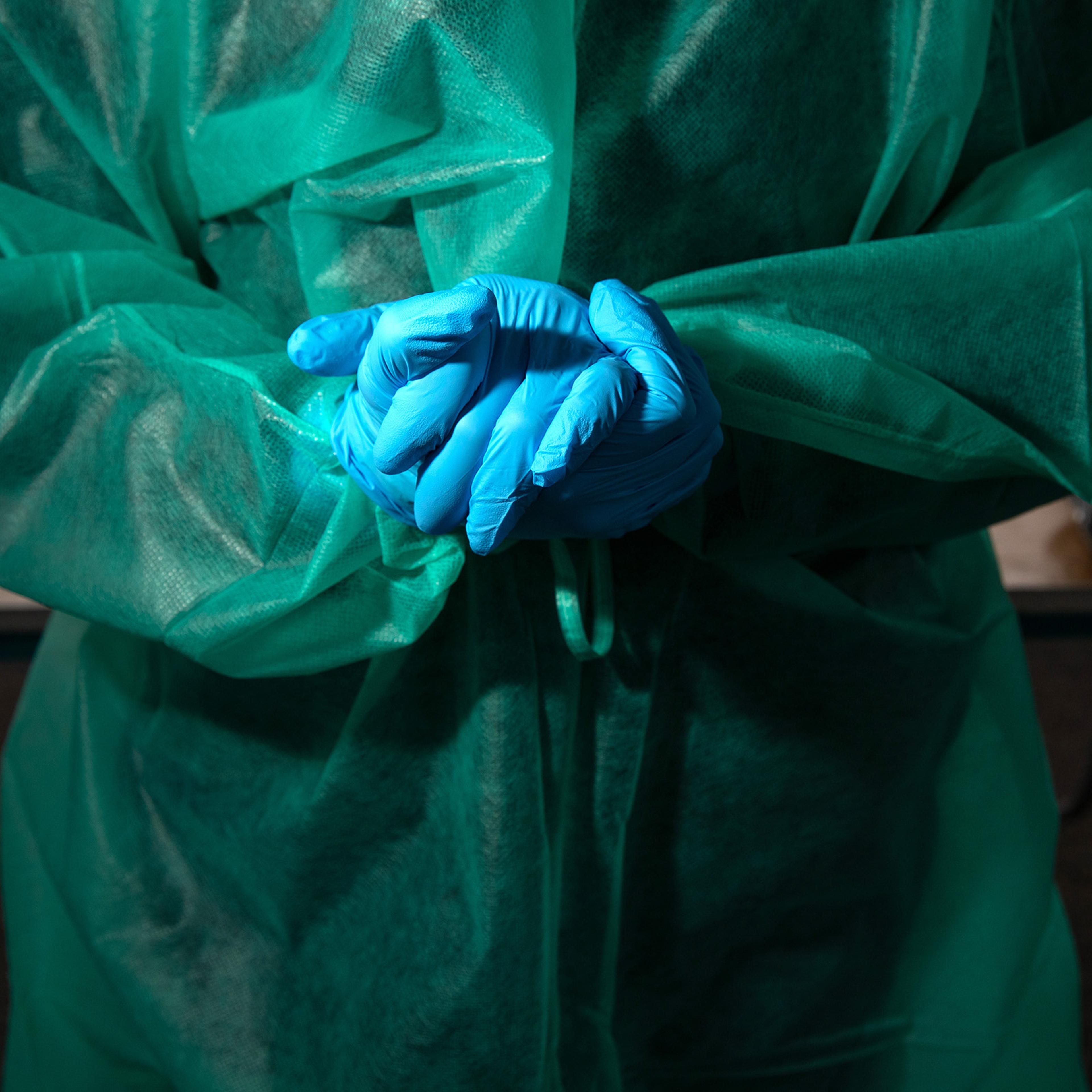 New Yorkers Get Coronavirus Tests At Lehman College In The Bronx