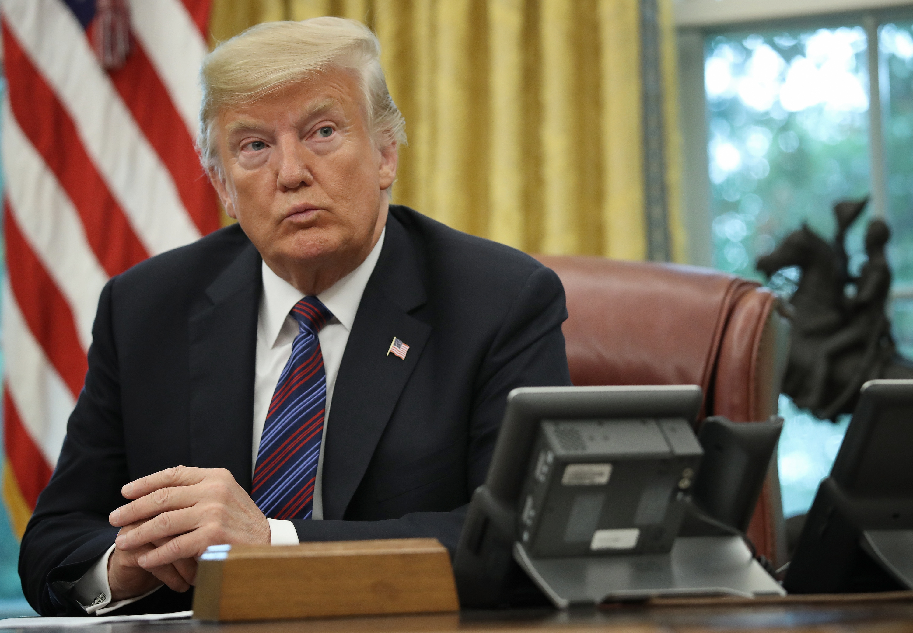 Trump in the Oval Office