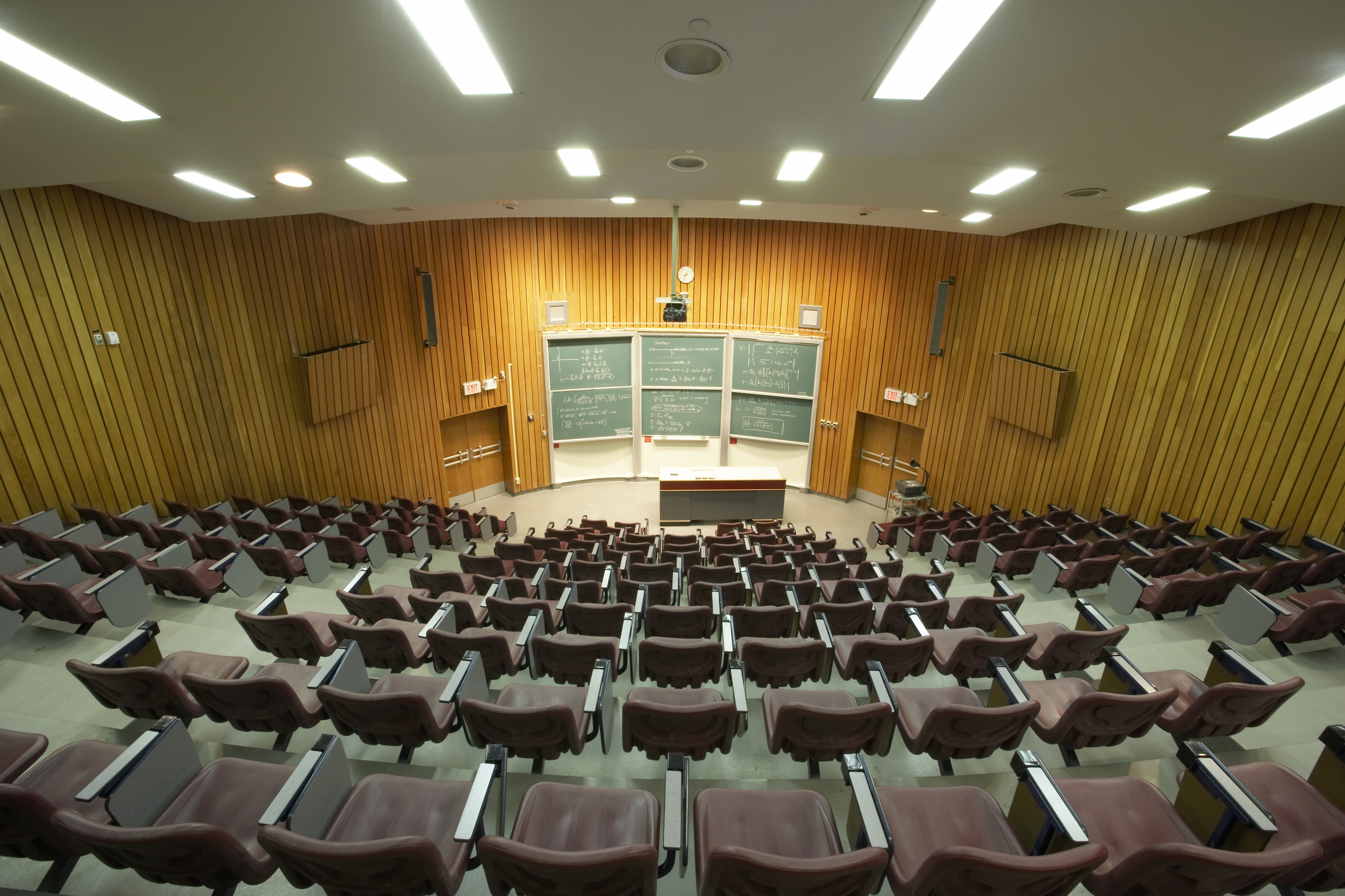 Empty auditorium